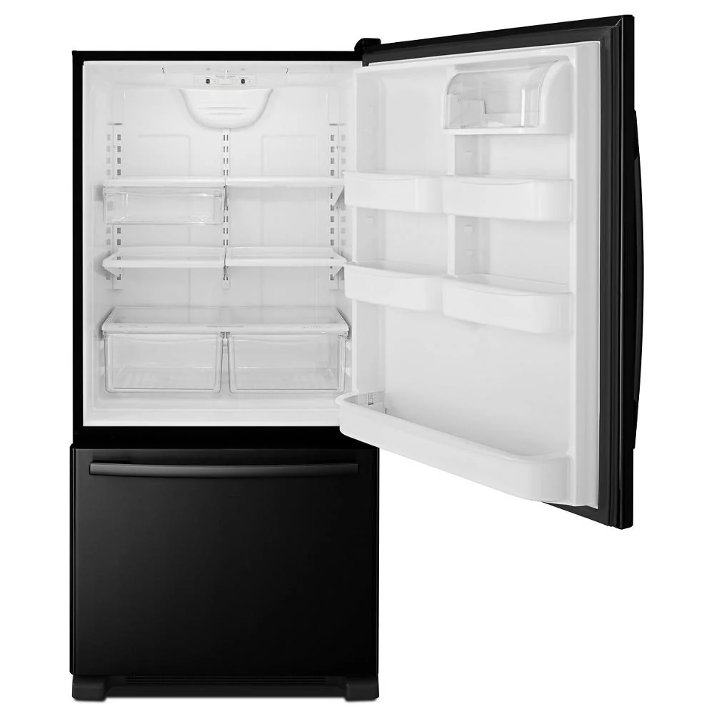 Amana ABB2224BRB 33-inch Wide Bottom-Freezer Refrigerator with EasyFreezer™ Pull-Out Drawer - 22 cu. ft. Capacity - Image 6