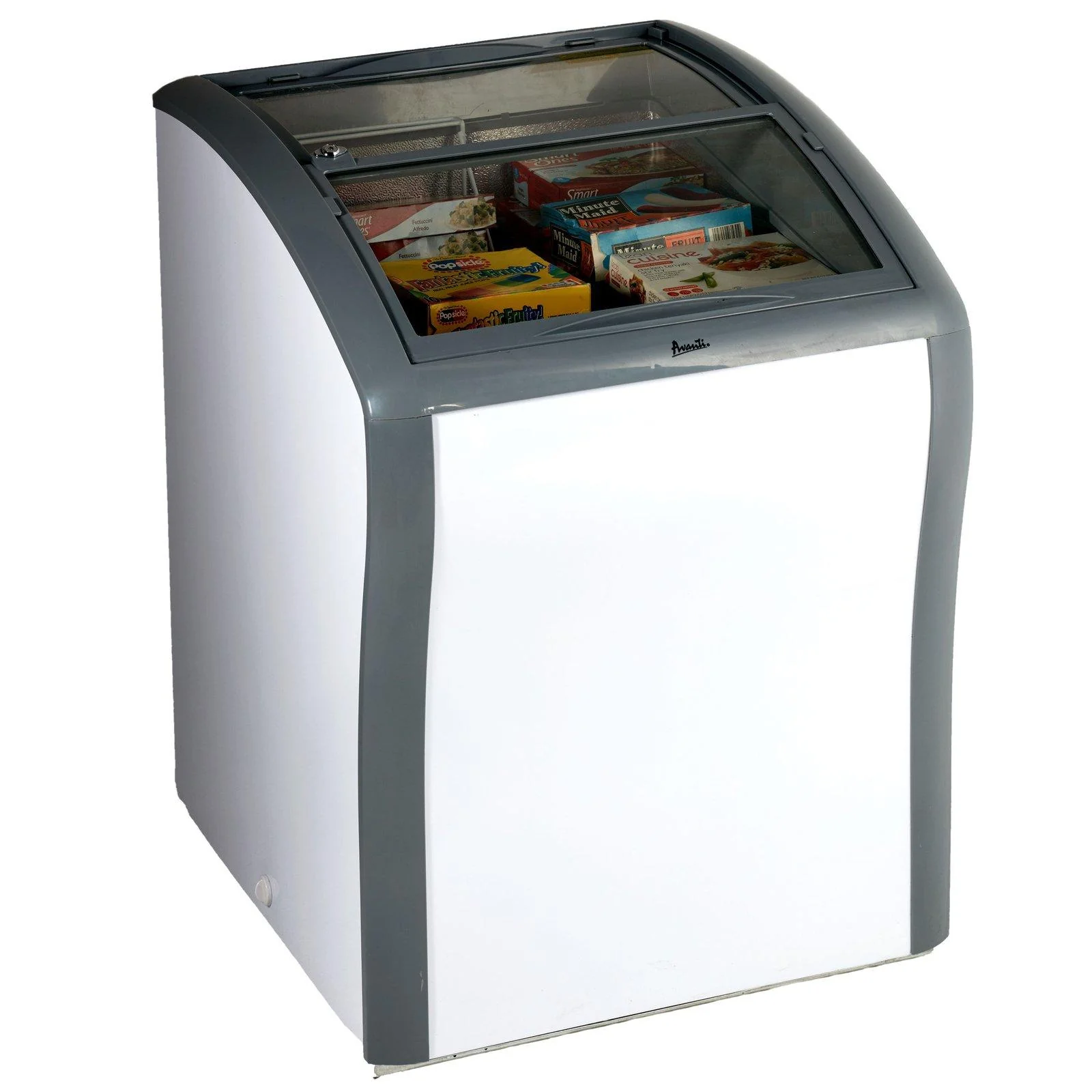 CFC436Q0WG Avanti 4.2 cu. ft. Commercial Sliding Glass Top Freezer or Refrigerator - White / 4.2 cu. ft. - Image 3