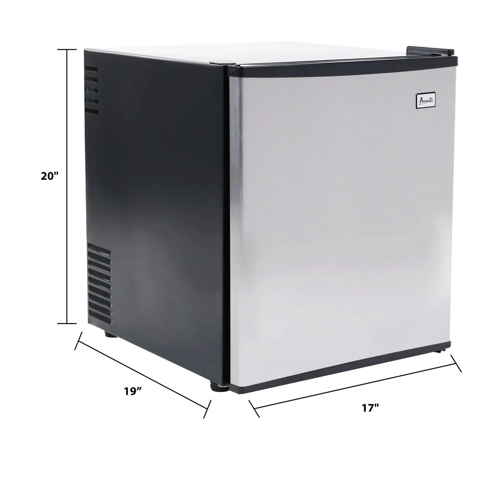 Avanti DCSR17N3SIS 1.7 cu. ft. Portable Superconductor All Refrigerator - Stainless Steel with Black Cabinet / 1.7 cu. ft. - Image 8