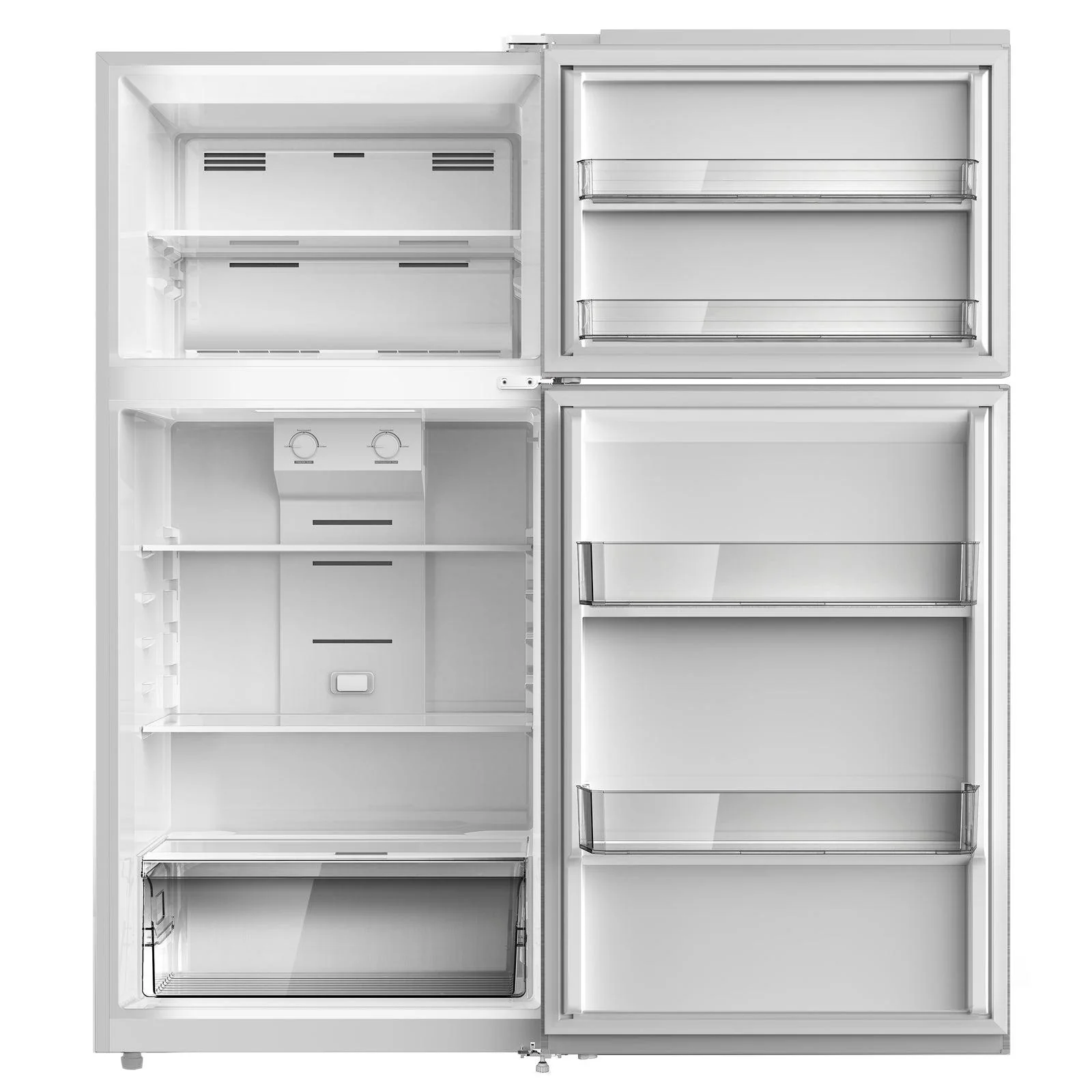 FF14D0W4 Avanti Frost Free Top Freezer Refrigerator - White / 14 cu. ft. - Image 5