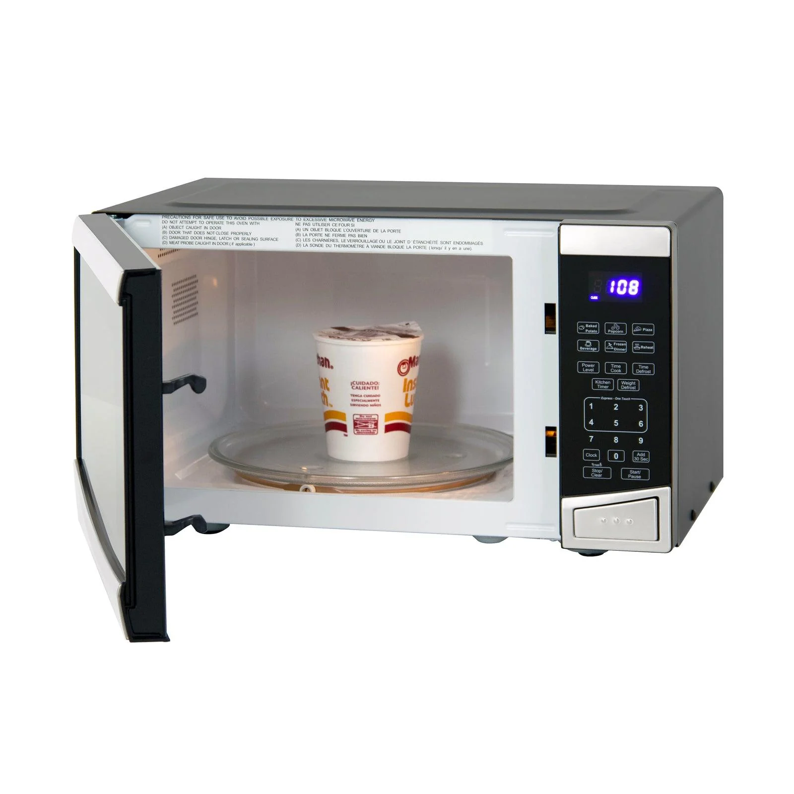 MT09V0W Avanti Countertop Microwave Oven, 0.9 cu. ft. - White - Image 10