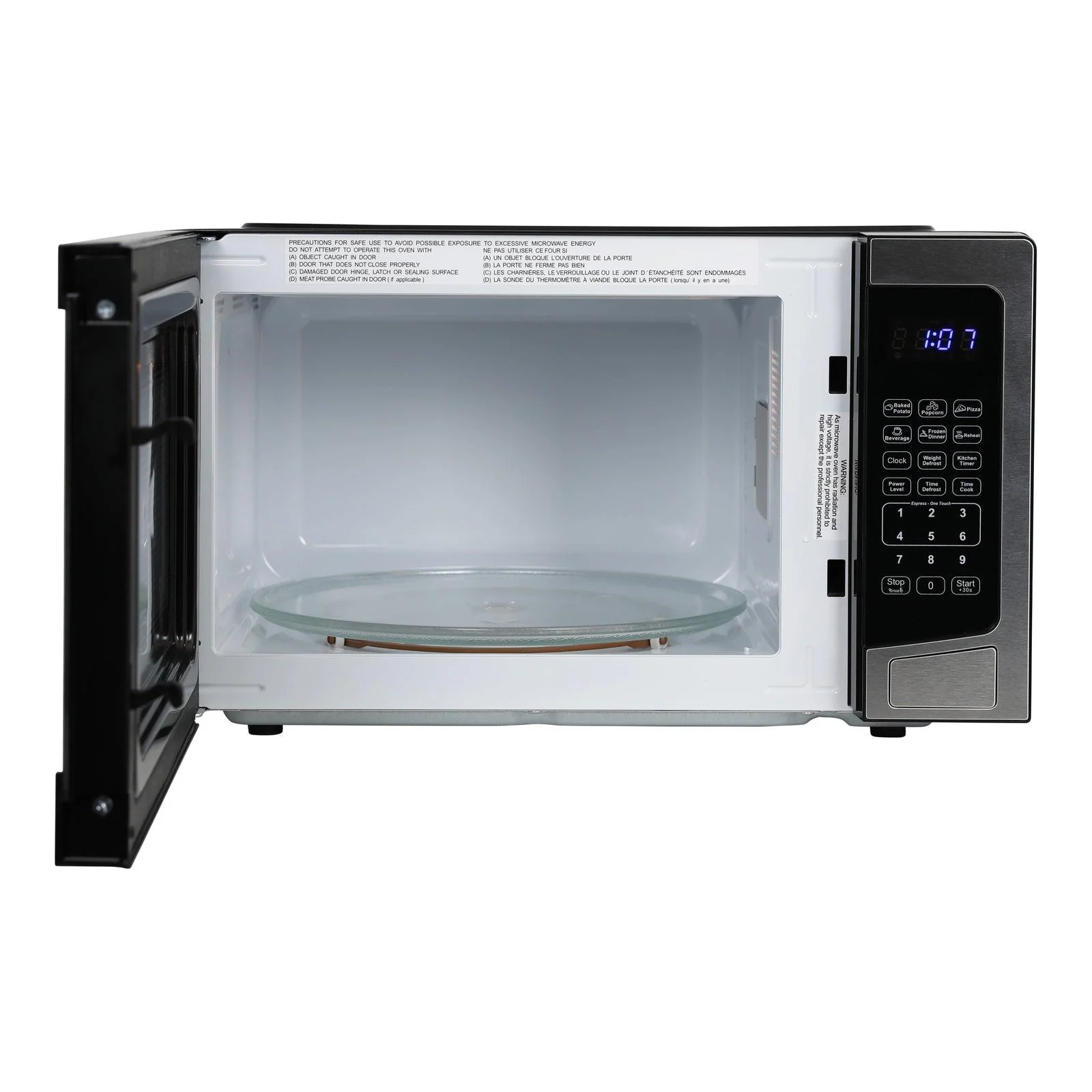 MT115V1B Avanti Microwave Oven, 1.1 cu. ft. Capacity - Black - Image 10