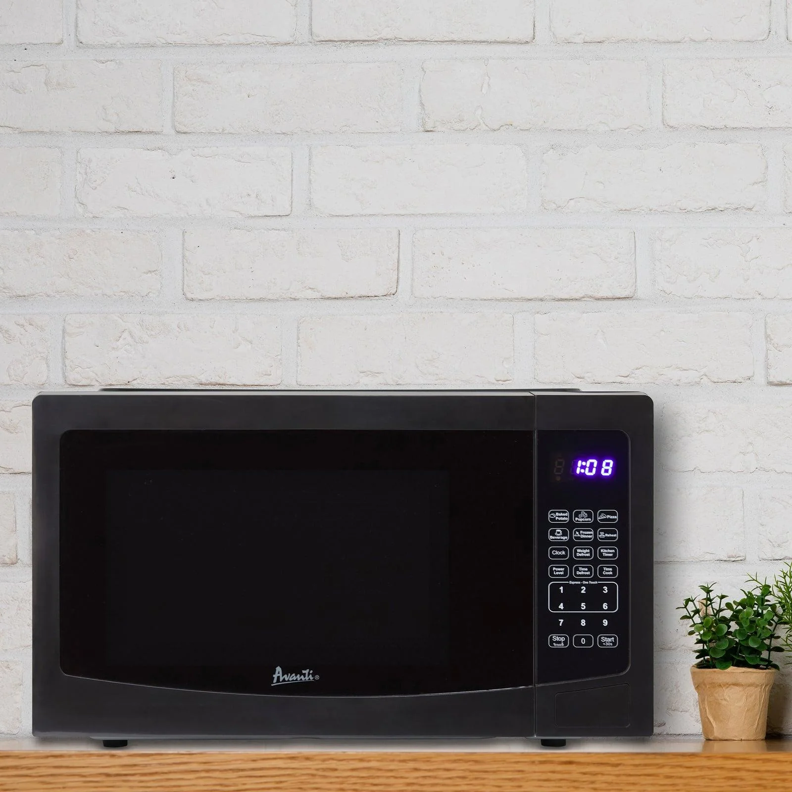 MT115V1B Avanti Microwave Oven, 1.1 cu. ft. Capacity - Black - Image 17