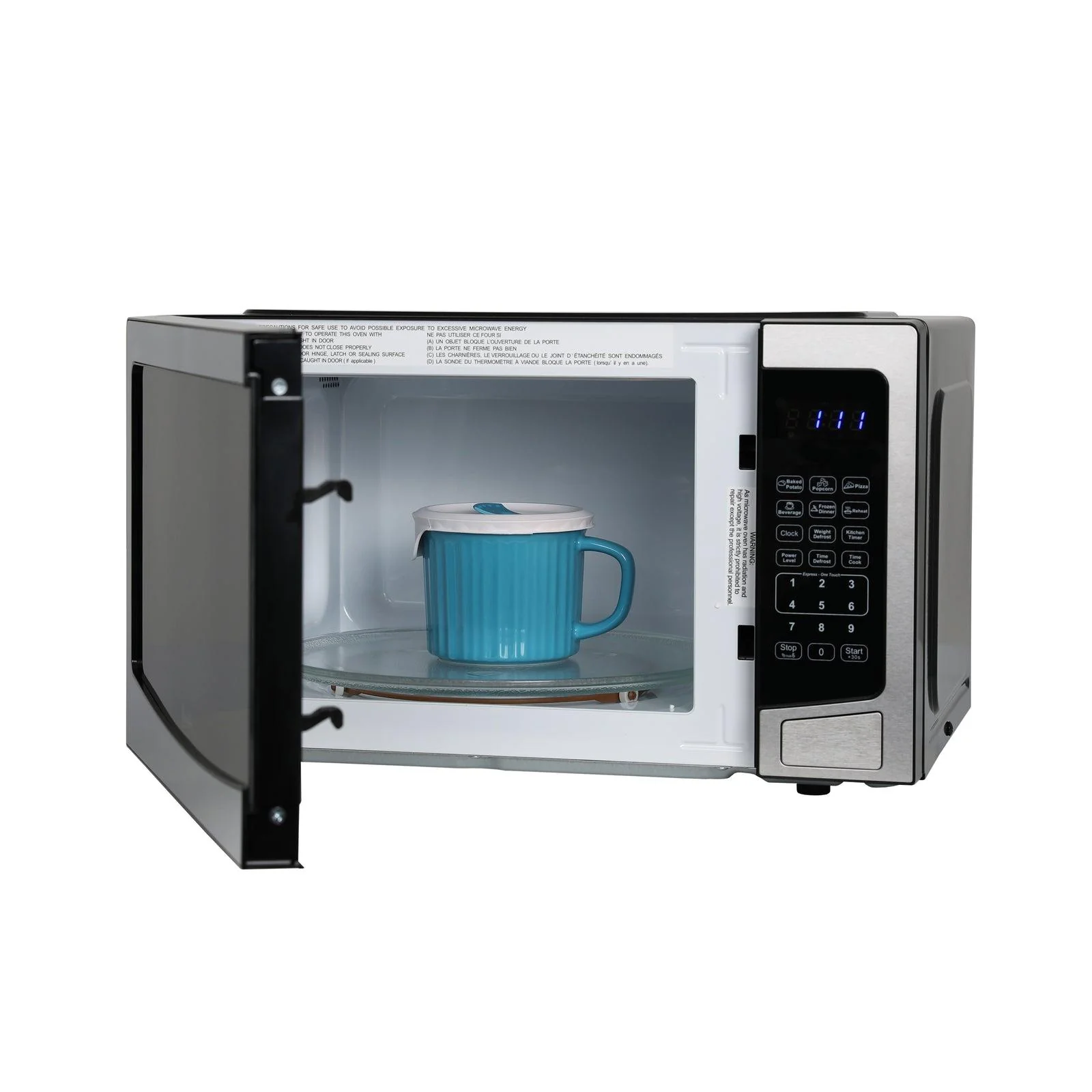 MT115V1B Avanti Microwave Oven, 1.1 cu. ft. Capacity - Black - Image 8
