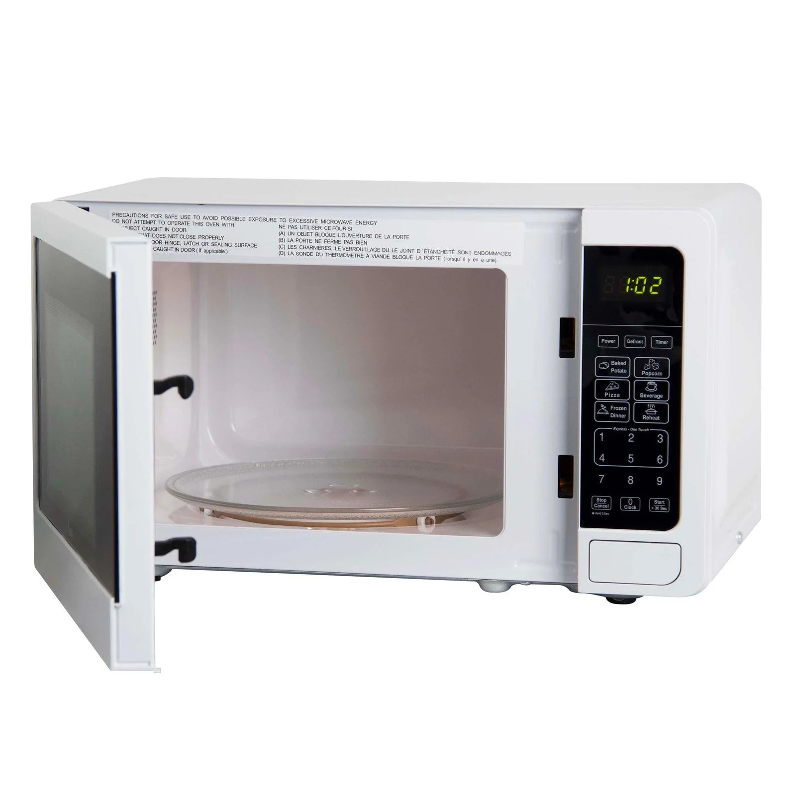MT7V1B Avanti Countertop Microwave Oven, 0.7 cu. ft. - Black - Image 6