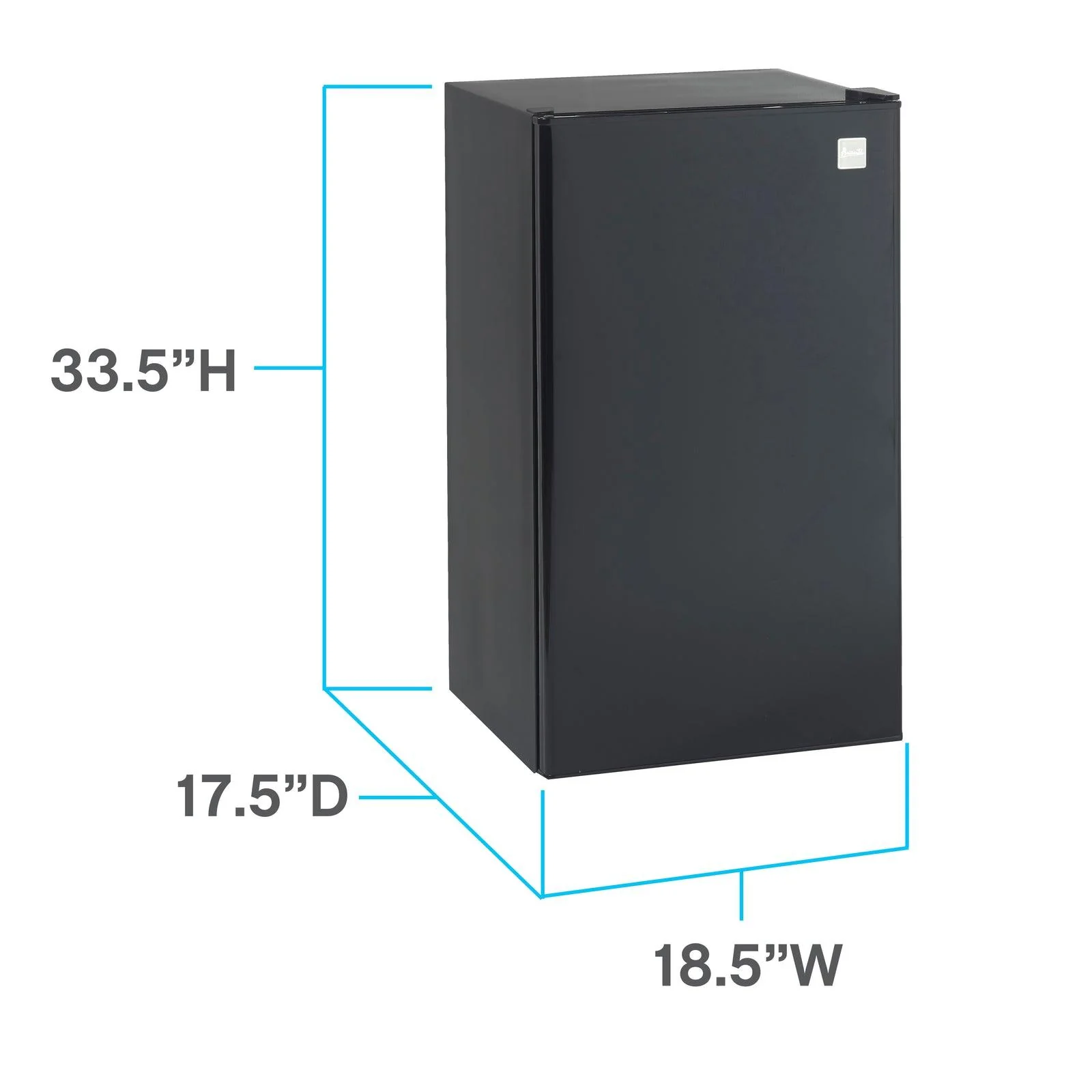 RM3316B Avanti 3.2 cu. ft. Compact Refrigerator - Black - Image 3