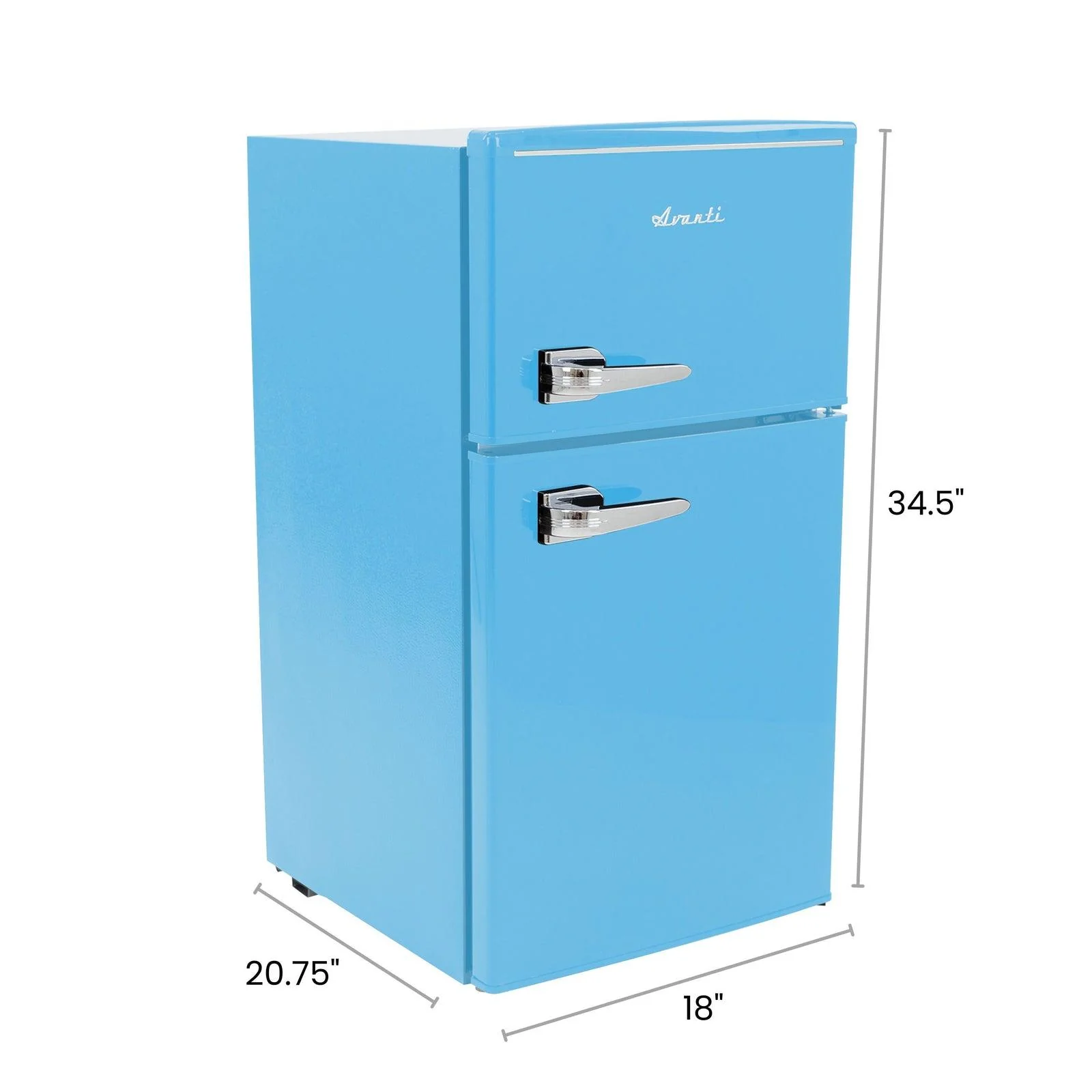 RMRT30X1BIS Avanti 3.0 Cu. Ft. Retro Compact Refrigerator - Black - Image 27