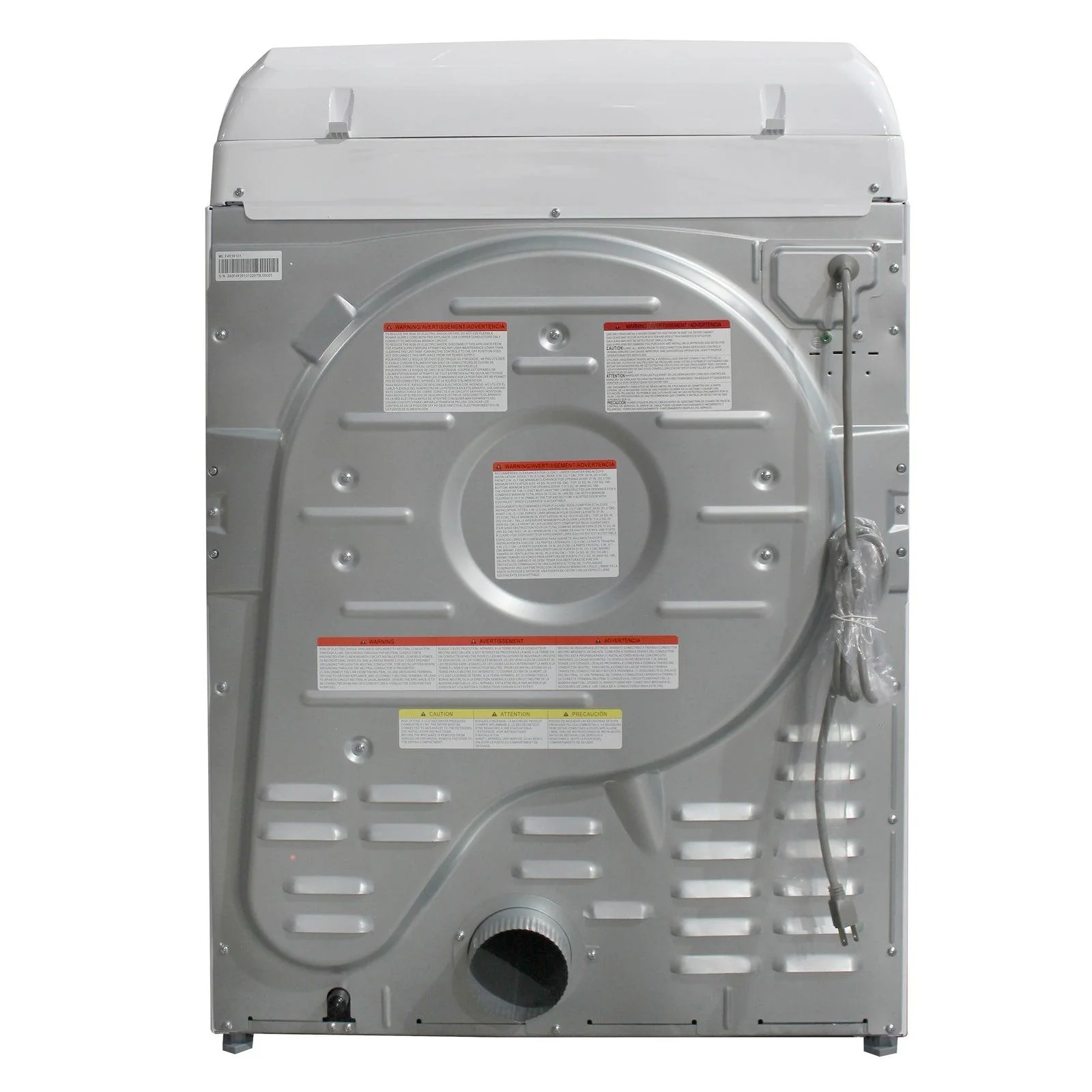 SED70D0W Avanti Front Load Electric Clothes Dryer, 7.0 cu. ft. Capacity - White / 7.0 cu. ft. - Image 13
