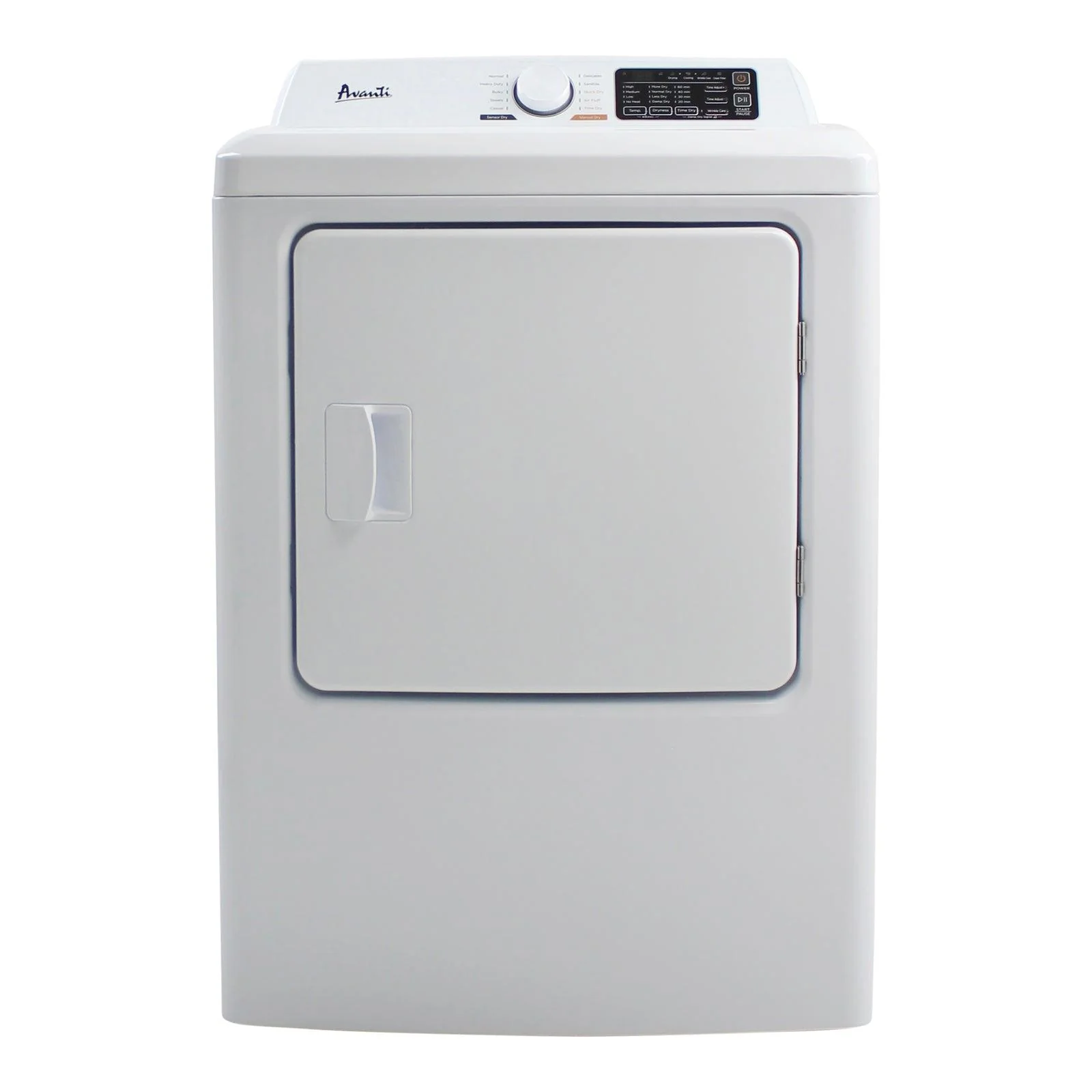 SED70D0W Avanti Front Load Electric Clothes Dryer, 7.0 cu. ft. Capacity - White / 7.0 cu. ft. - Image 9