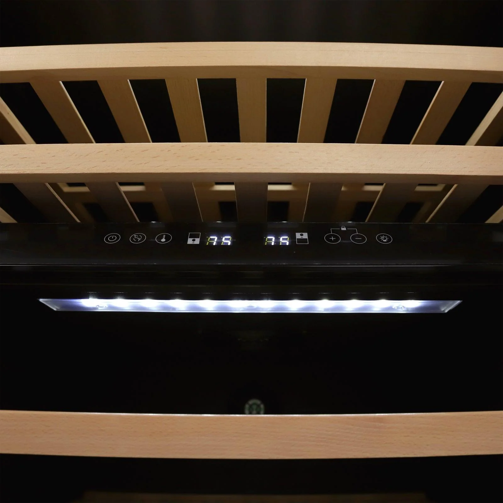 WCD46DZ3S Avanti DESIGNER Series Dual-Zone Wine Cooler, 46 Bottle Capacity - Stainless Steel / 46 Bottles - Image 12
