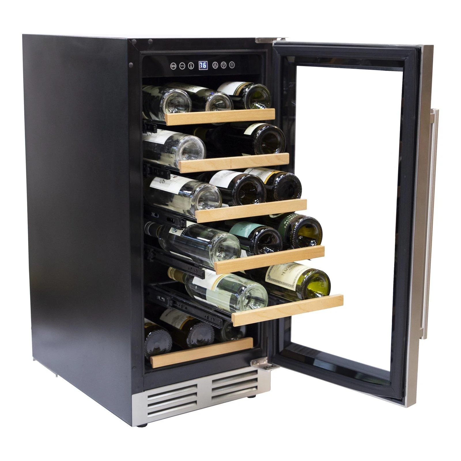 WCF281E3SS Avanti 28 Bottle DESIGNER Series Wine Cooler - Image 3