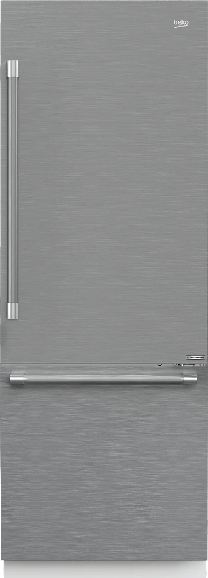 Beko BBBF3019IMWESS 30" Stainless Steel Freezer Bottom Built-In Refrigerator with Auto Ice Maker, WaterDispenser - Image 2