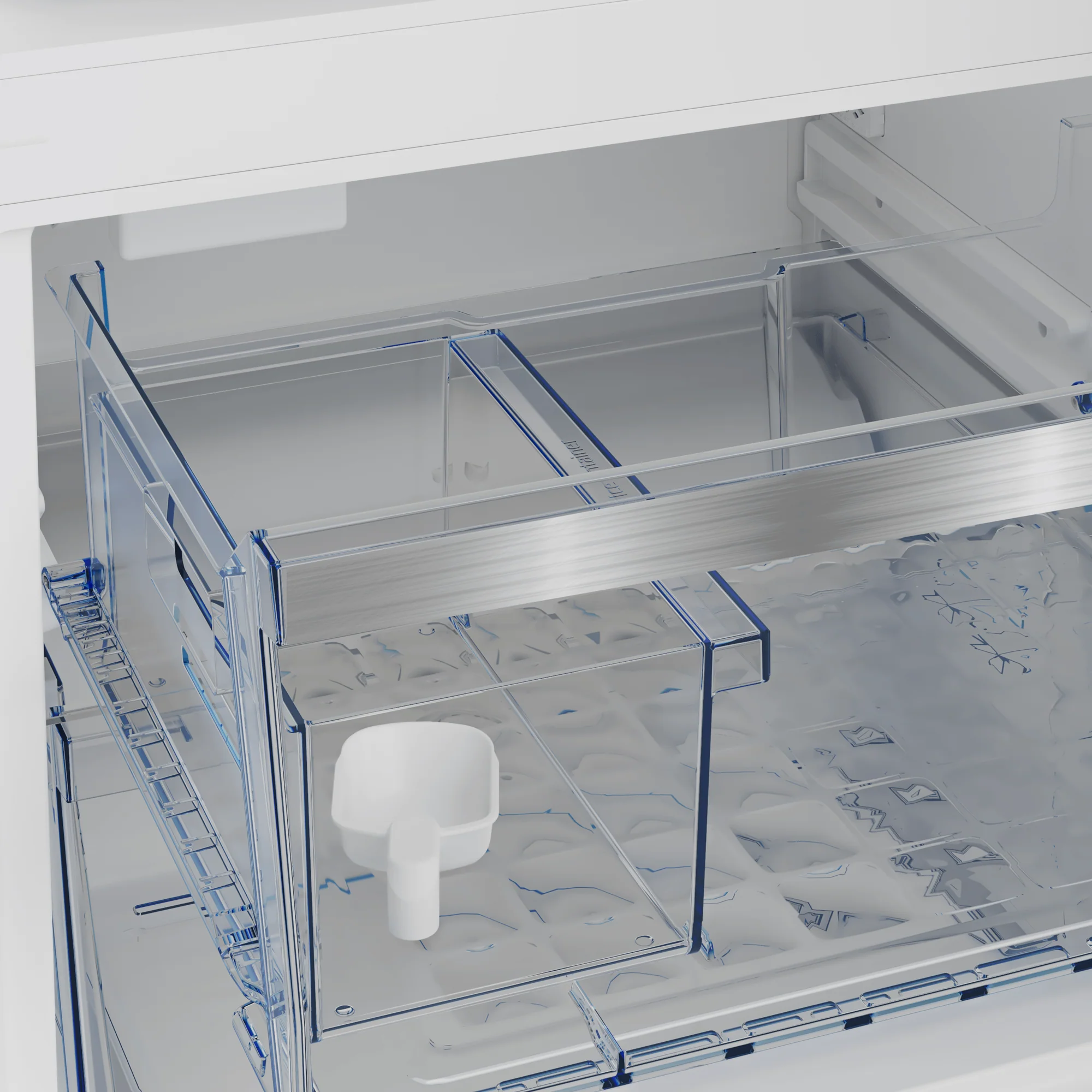 Beko BFBF30116SSIM 30" Bottom Freezer Refrigerator - Image 9