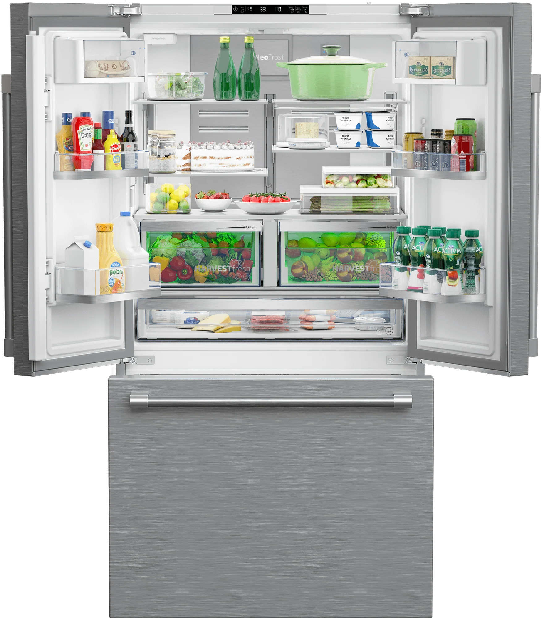 Beko BFFD3624ZSS 36" French Door Refrigerator - Image 3