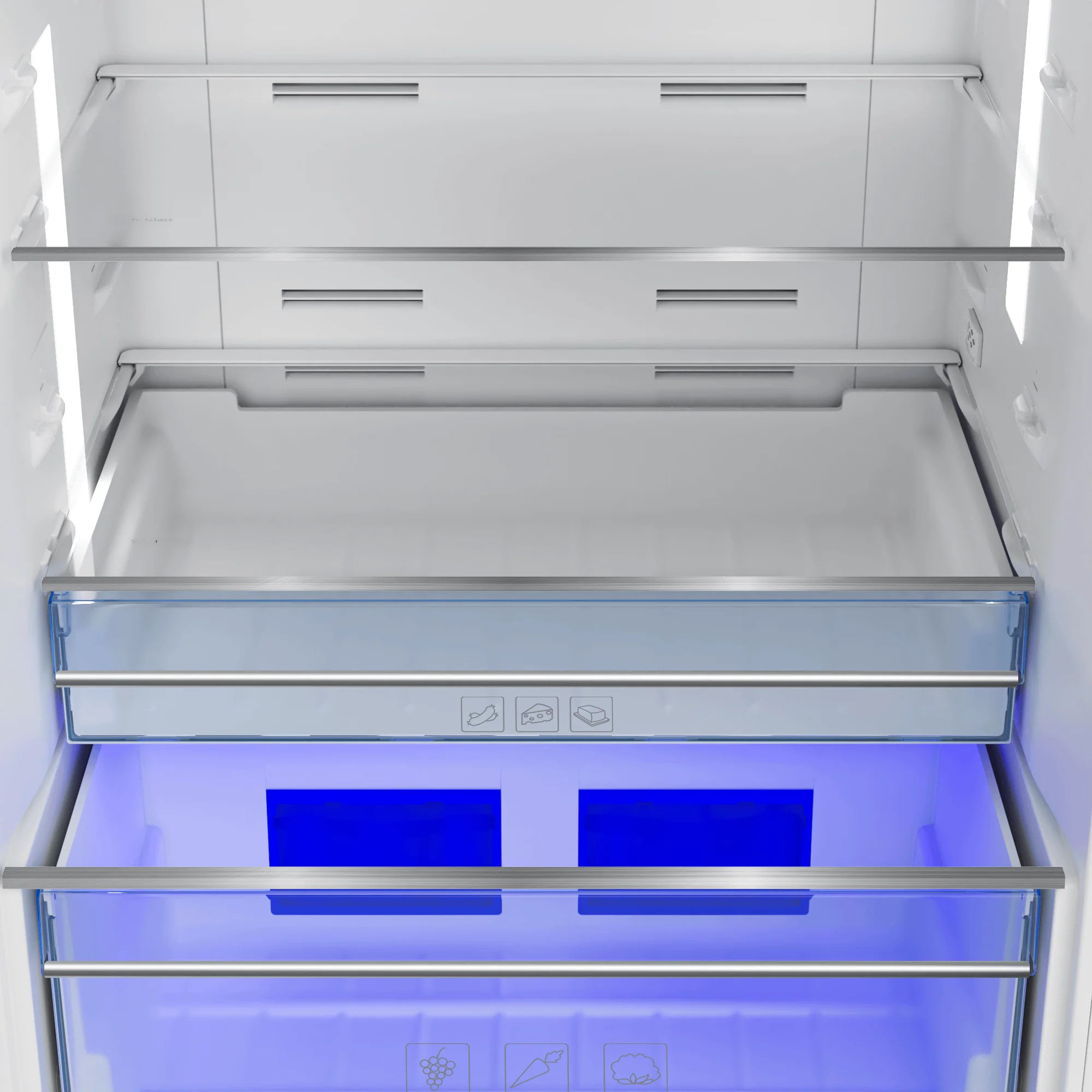 Beko BFTF2716WH 28" Freezer Top White Refrigerator - Image 7