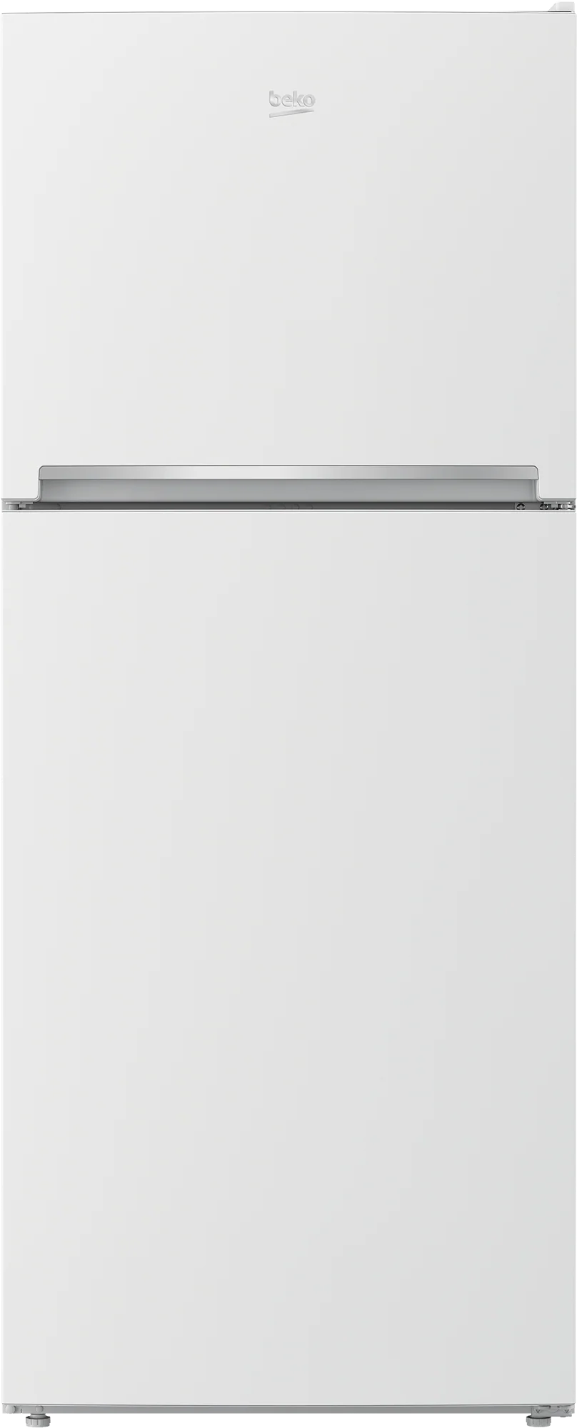 Beko BFTF2716WHIM 28" Freezer Top White Refrigerator with Auto Ice Maker