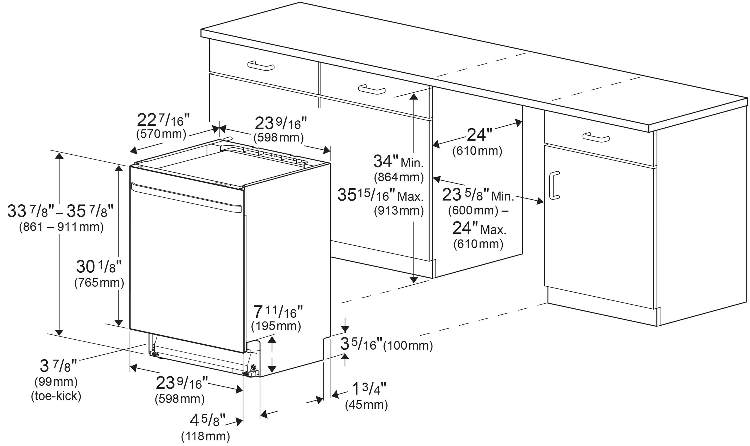 Beko DDT38532XIH Tall Tub Dishwasher with (16 place settings, 45.0 - Image 11