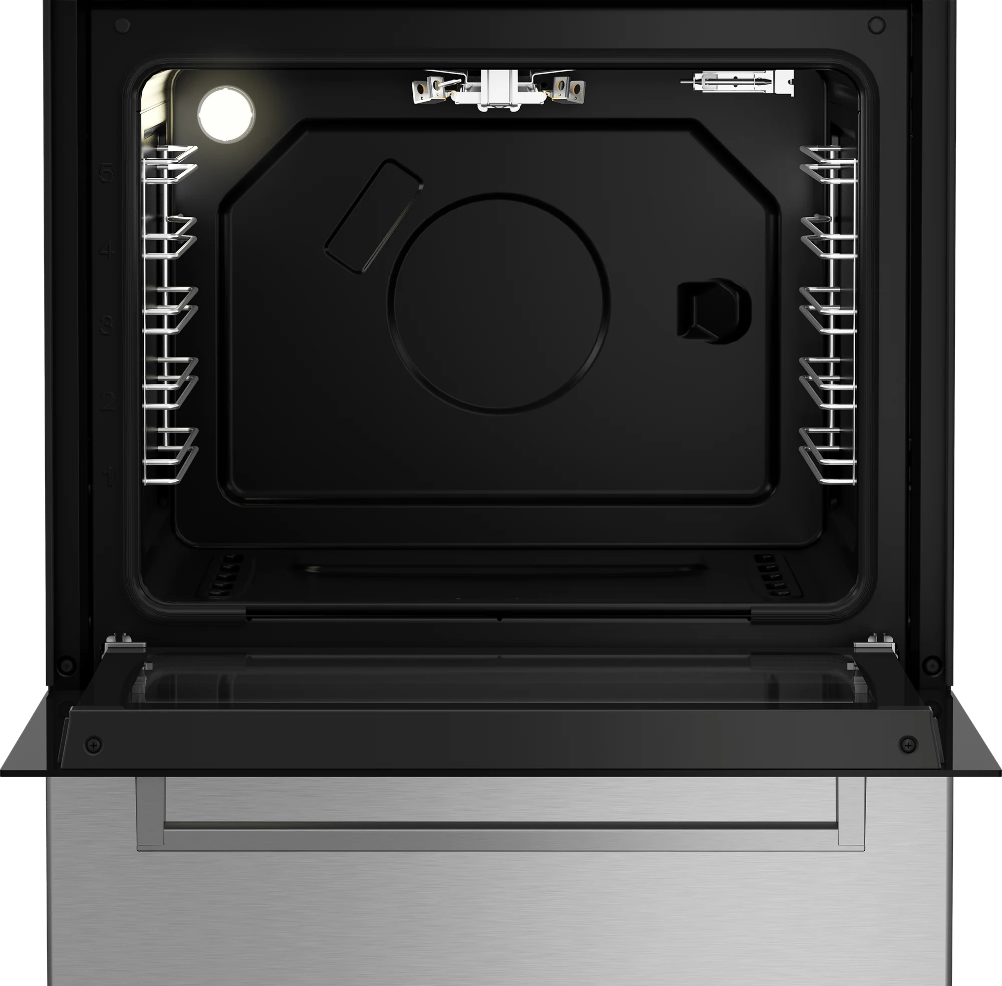 Beko SLGR24410SS 24" Stainless Steel Slide-In Gas Range - Image 6