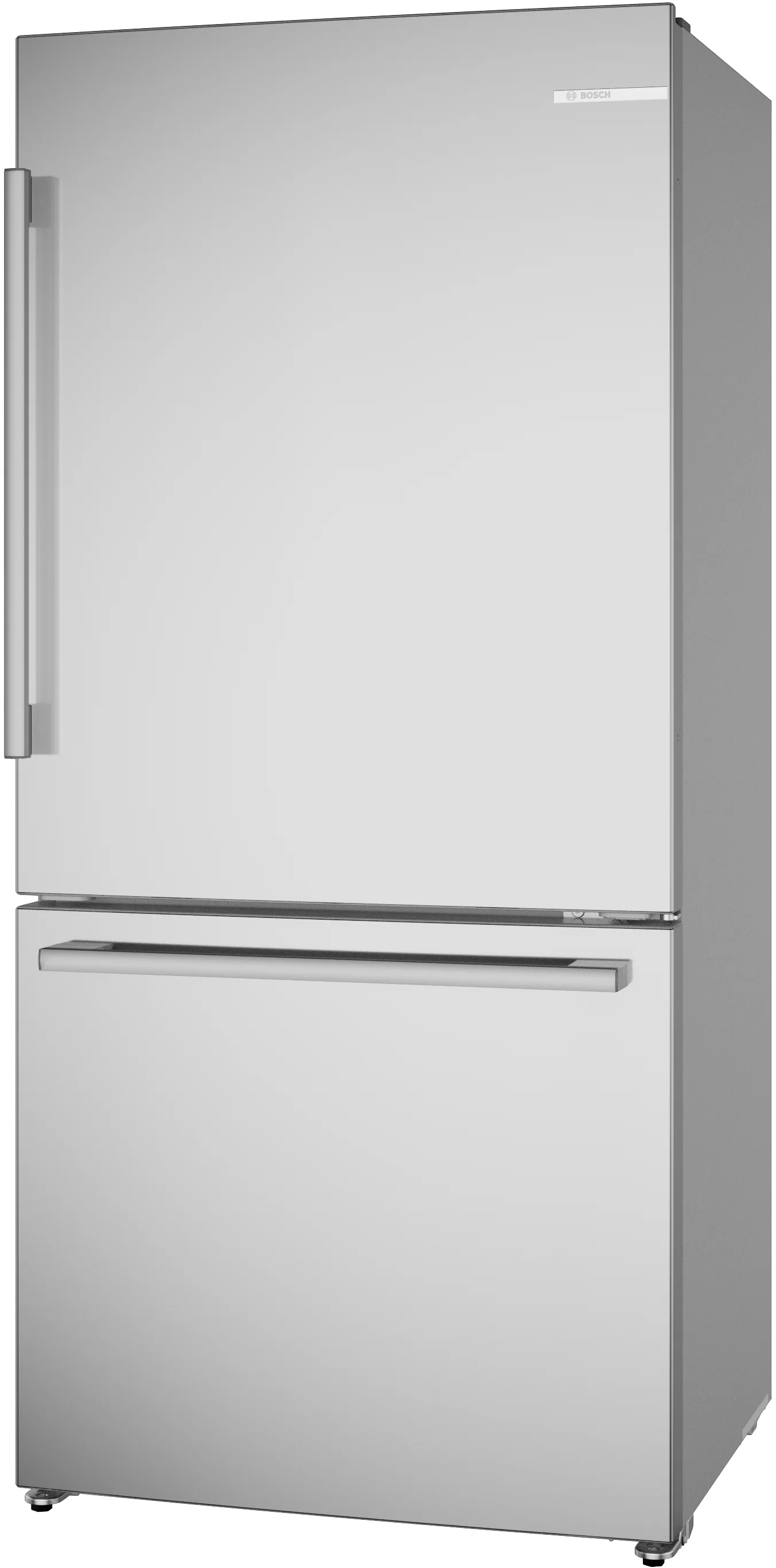 Bosch B33CM10SNS 100 Series, free-standing fridge-freezer with freezer at bottom, Brushed steel (with anti-fingerprint), Total No Frost - Image 8