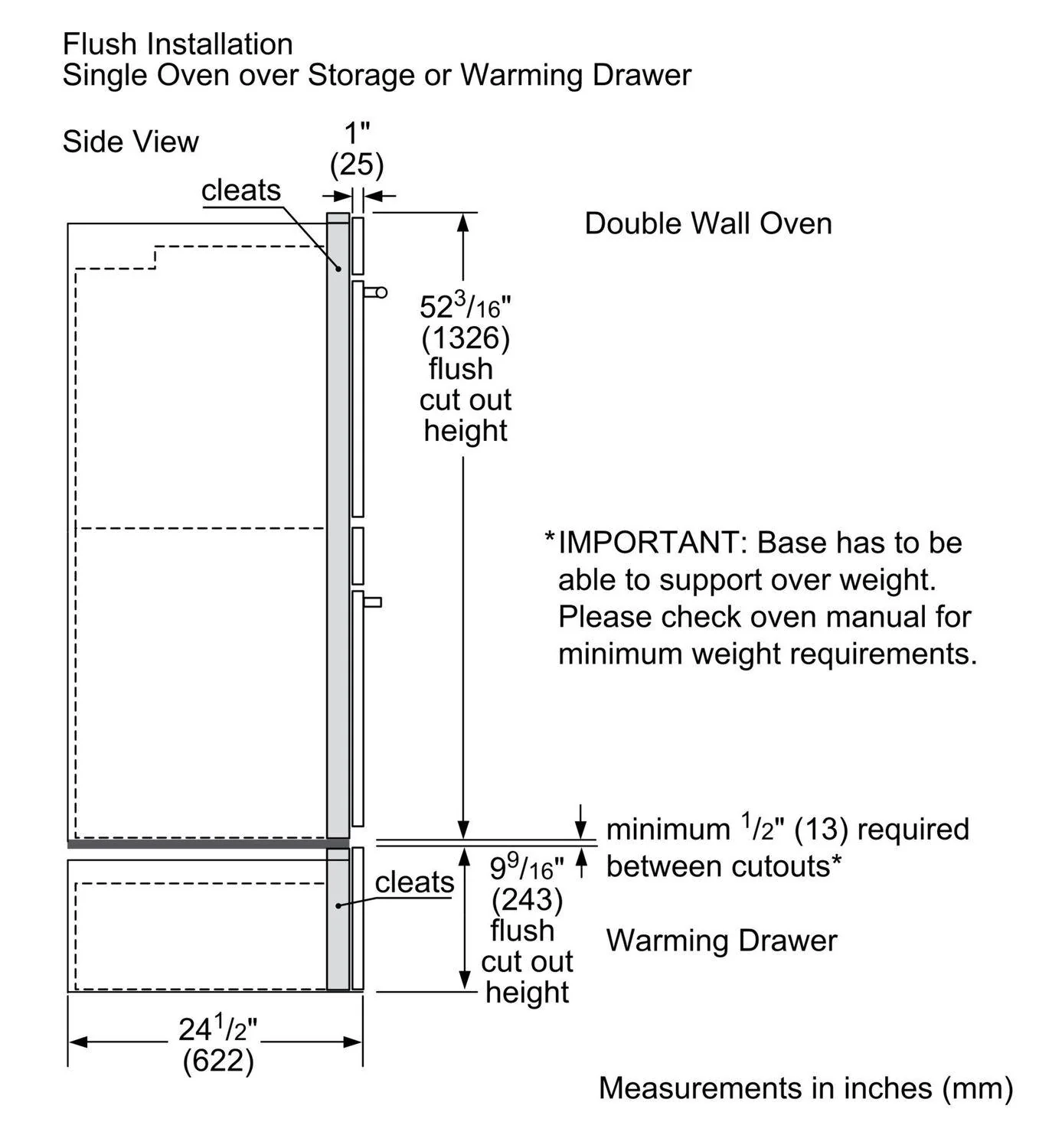 Bosch HBL5551UC 500 Series, 30", Double Wall Oven, SS, Thermal/Thermal, Knob Control - Image 7