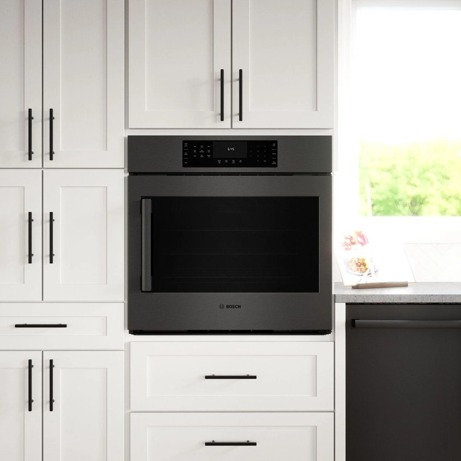 Bosch HBL8444RUC 800 Series Single Wall Oven 30" Right SideOpening Door, Black Stainless Steel - Image 13