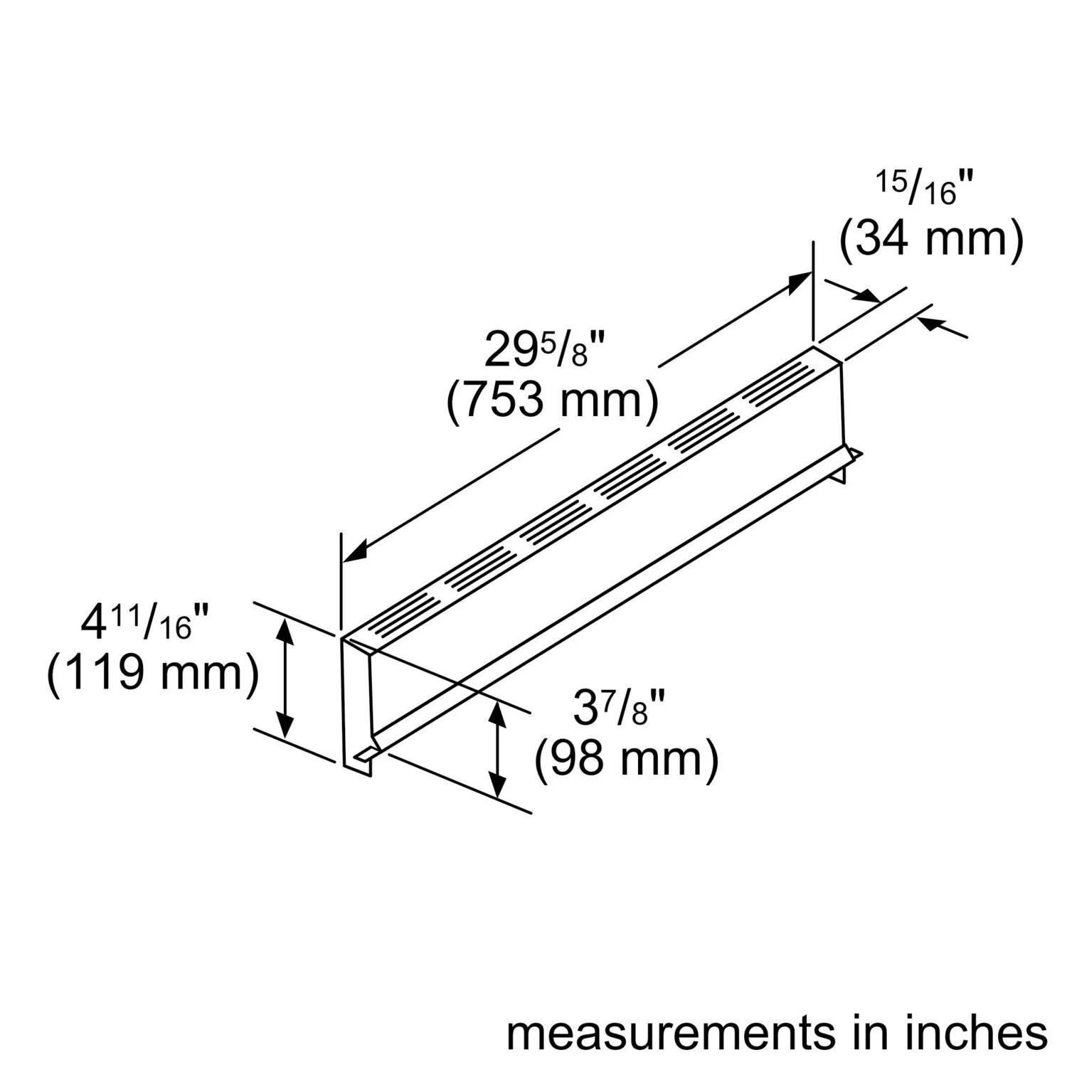 Bosch HEZBS301 installation accessory - Image 3