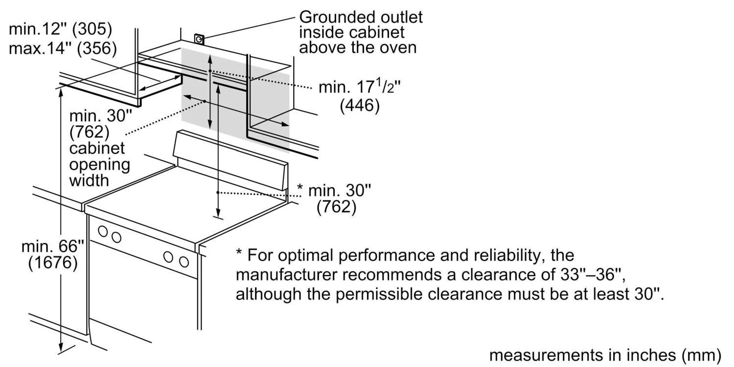 Bosch HMV8054U 800 Series, Over-The-Range Microwave, 30'', Door Hinge: left, Stainless steel - Image 9