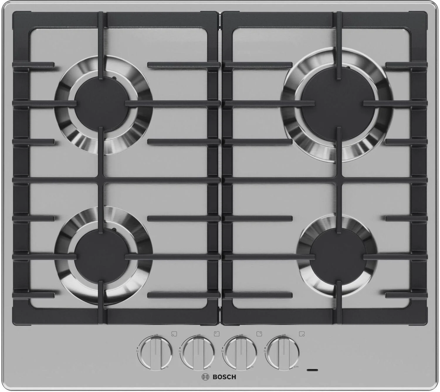 Bosch NGM5453UC 500 Series, Gas hob, Stainless steel