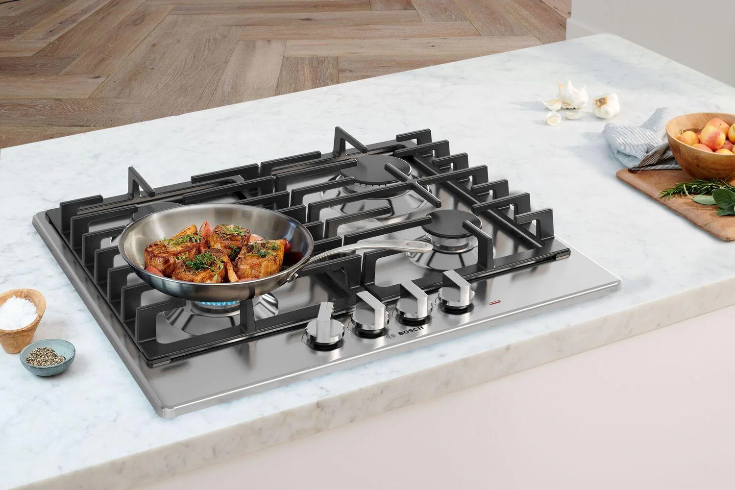 Bosch NGM5453UC 500 Series, Gas hob, Stainless steel - Image 14