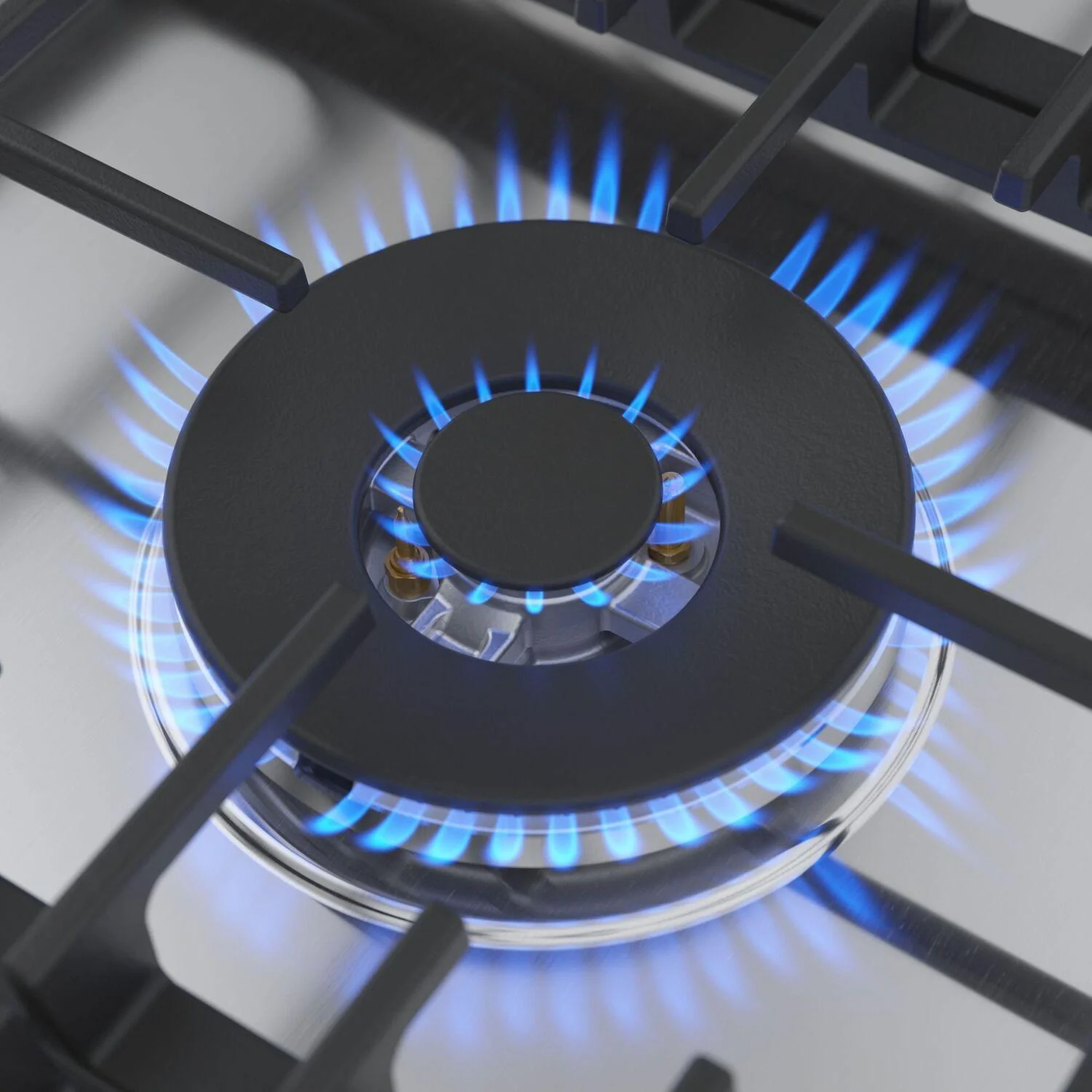 Bosch 800 Series Gas Cooktop 36" Stainless steel NGM8658UC - Image 3