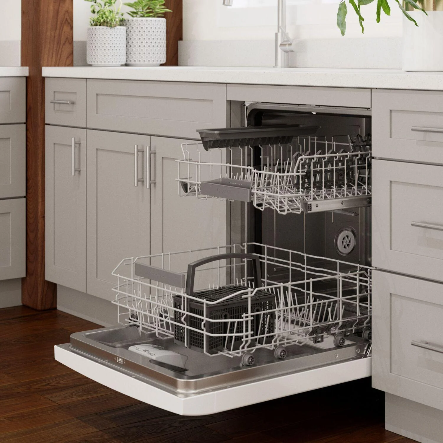 Bosch SGE53C52UC 300 Series Dishwasher 24" White - Image 12