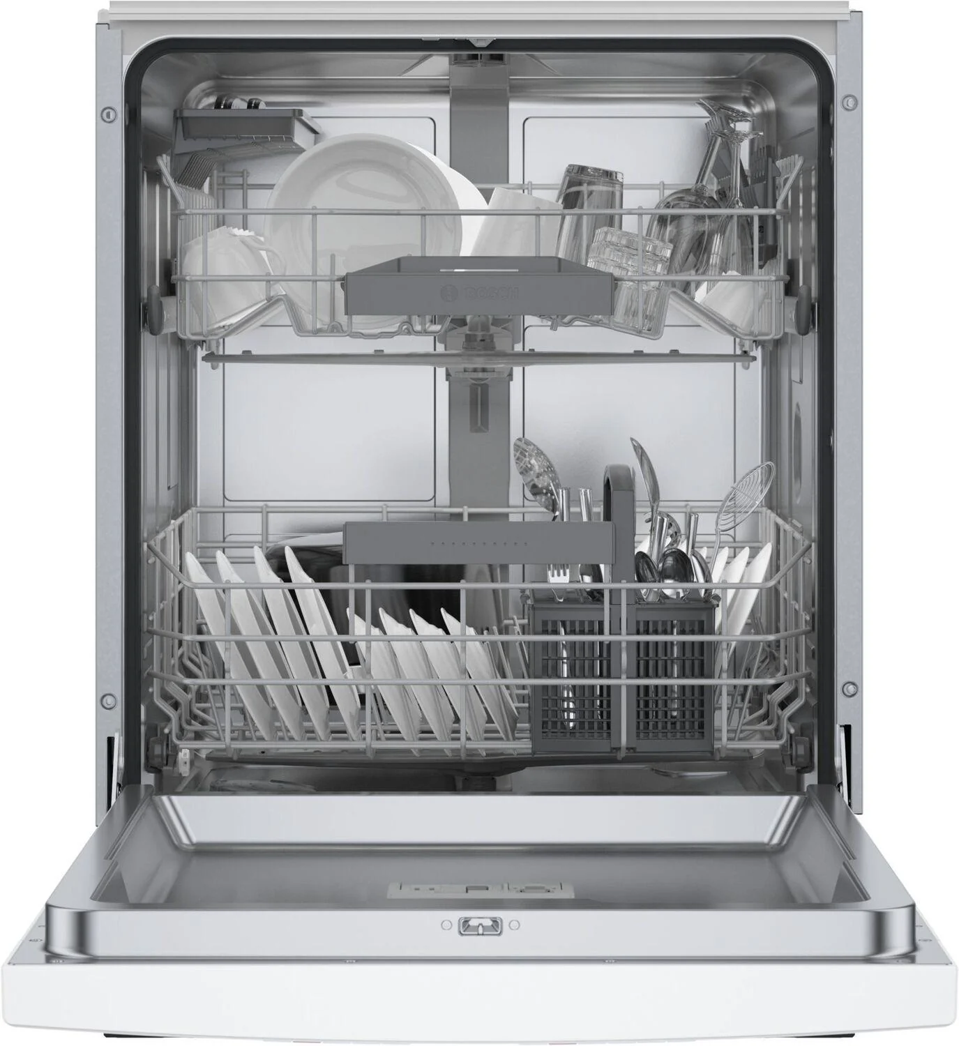Bosch SGE53C52UC 300 Series Dishwasher 24" White - Image 7
