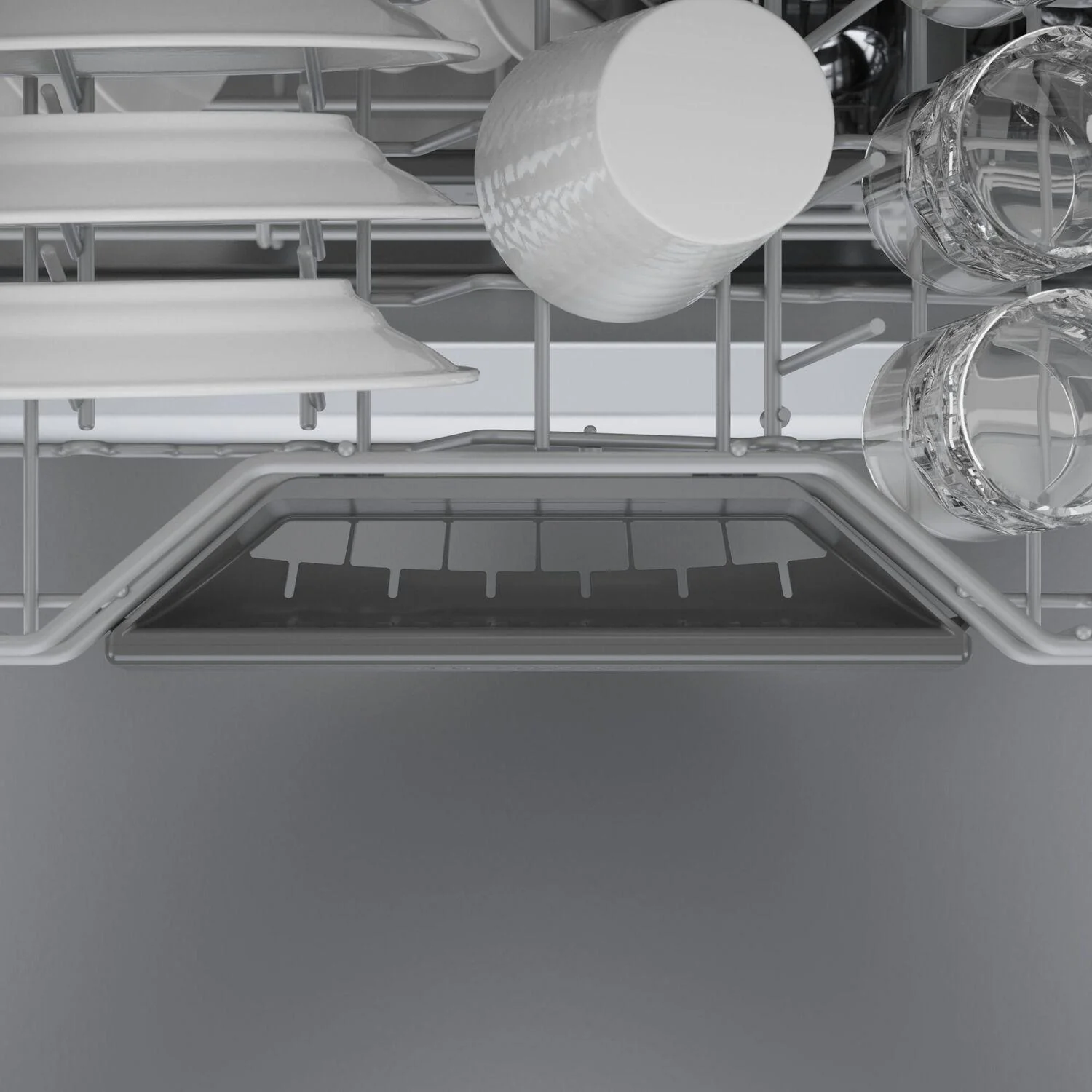 Bosch SGE53C52UC 300 Series Dishwasher 24" White - Image 9