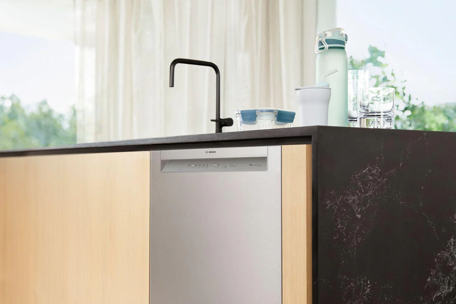 Bosch SHE3AEE5N 100 Series Dishwasher 24" Stainless Steel Anti-fingerprint - Image 2