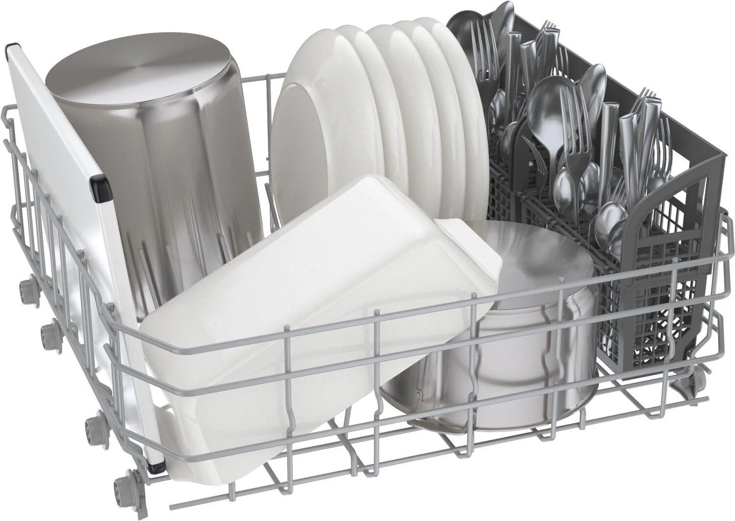 Bosch SHE3AEM2N 100 Series Dishwasher 24" White - Image 11