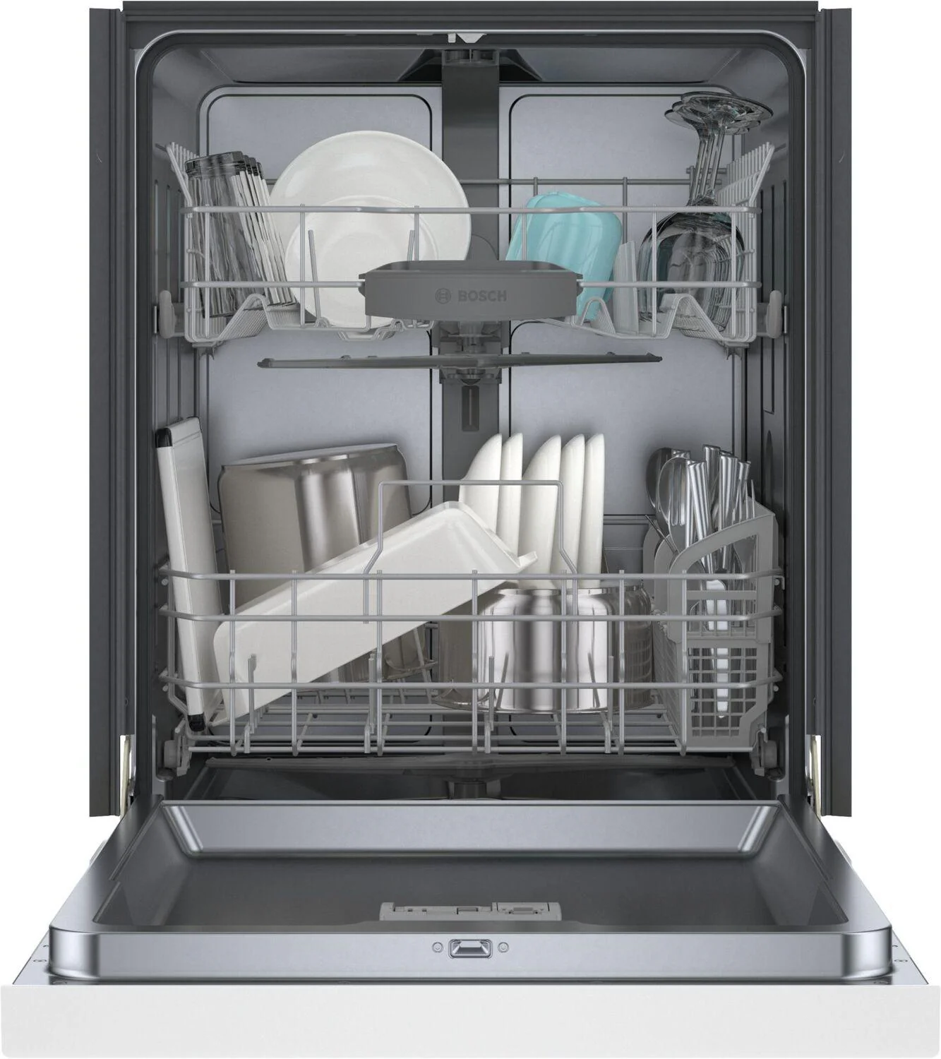 Bosch SHE41CM2N 100 Series, built-under dishwasher, 24'', White - Image 4