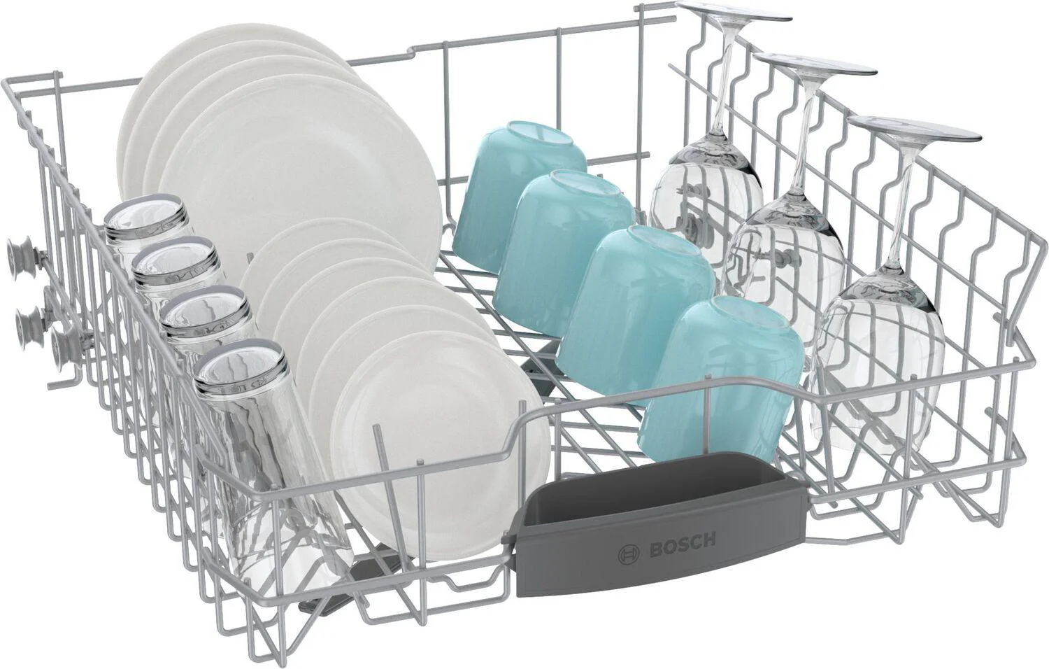 Bosch SHE41CM5N 100 Series, built-under dishwasher, 24'', Brushed steel anti-fingerprint - Image 6
