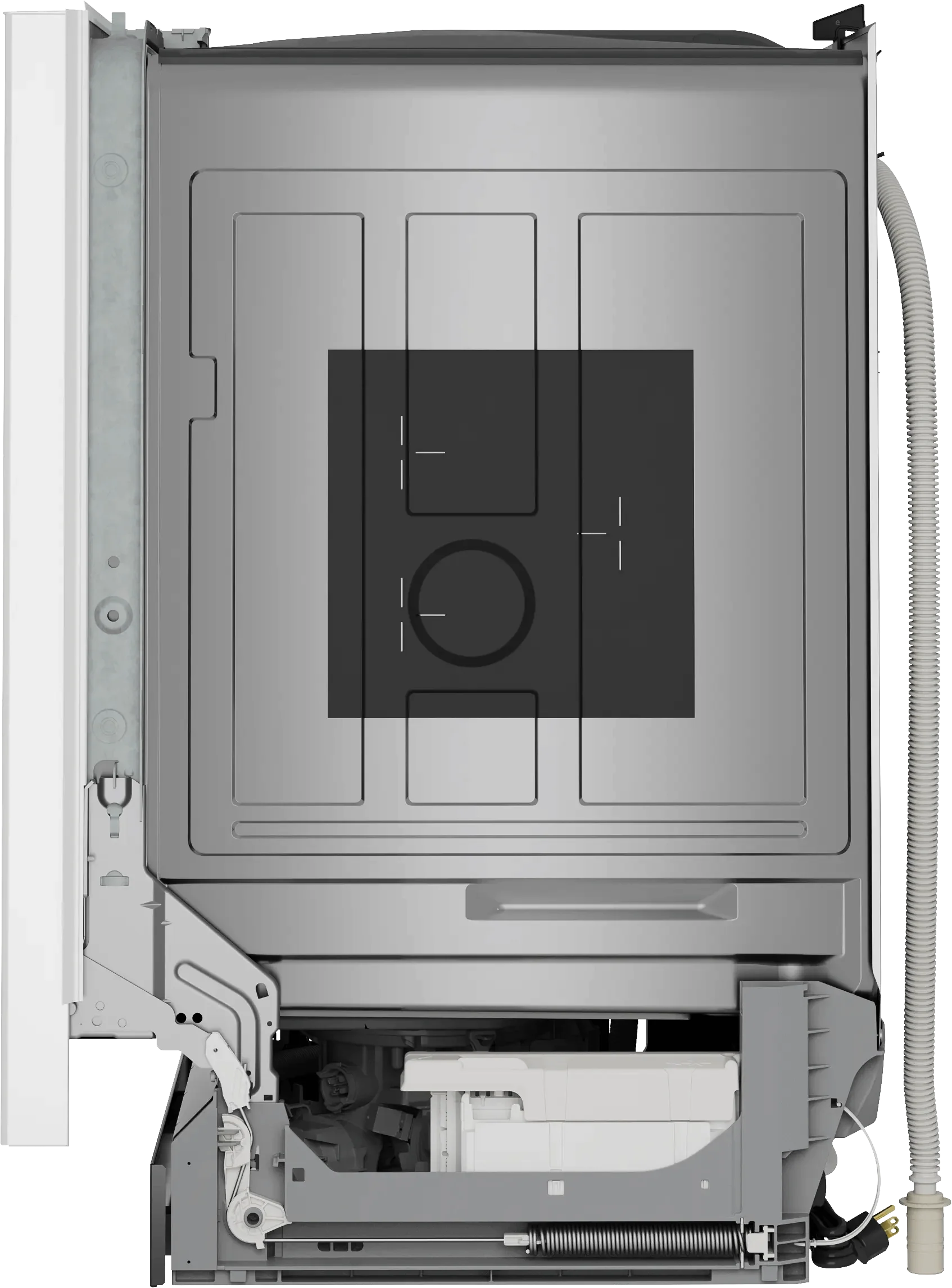 Bosch SHE43DM2N 300 Recessed Handle, 48 dBA, Standard 3rd Rack, PureDry - WH - Image 14