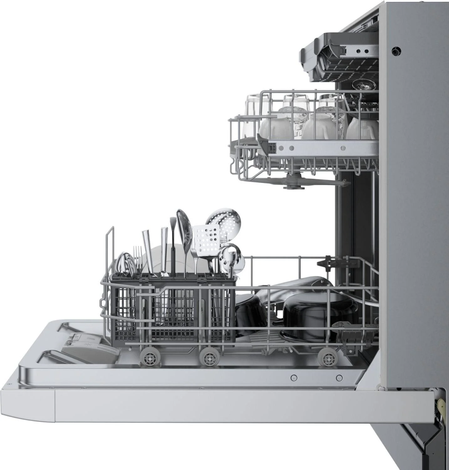 Bosch 300 Series Dishwasher 17 3/4" White SPE53B52UC - Image 6