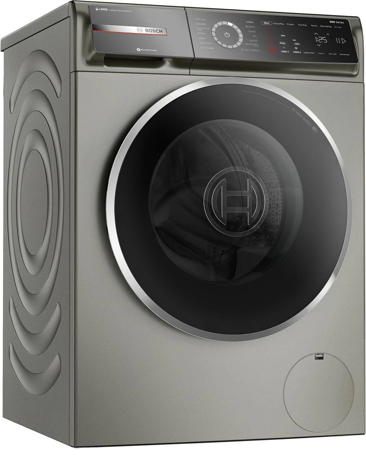 Bosch WGB246AXUC 800 Series Compact Washer max. 1600 rpm, Pearl Steel - Image 7