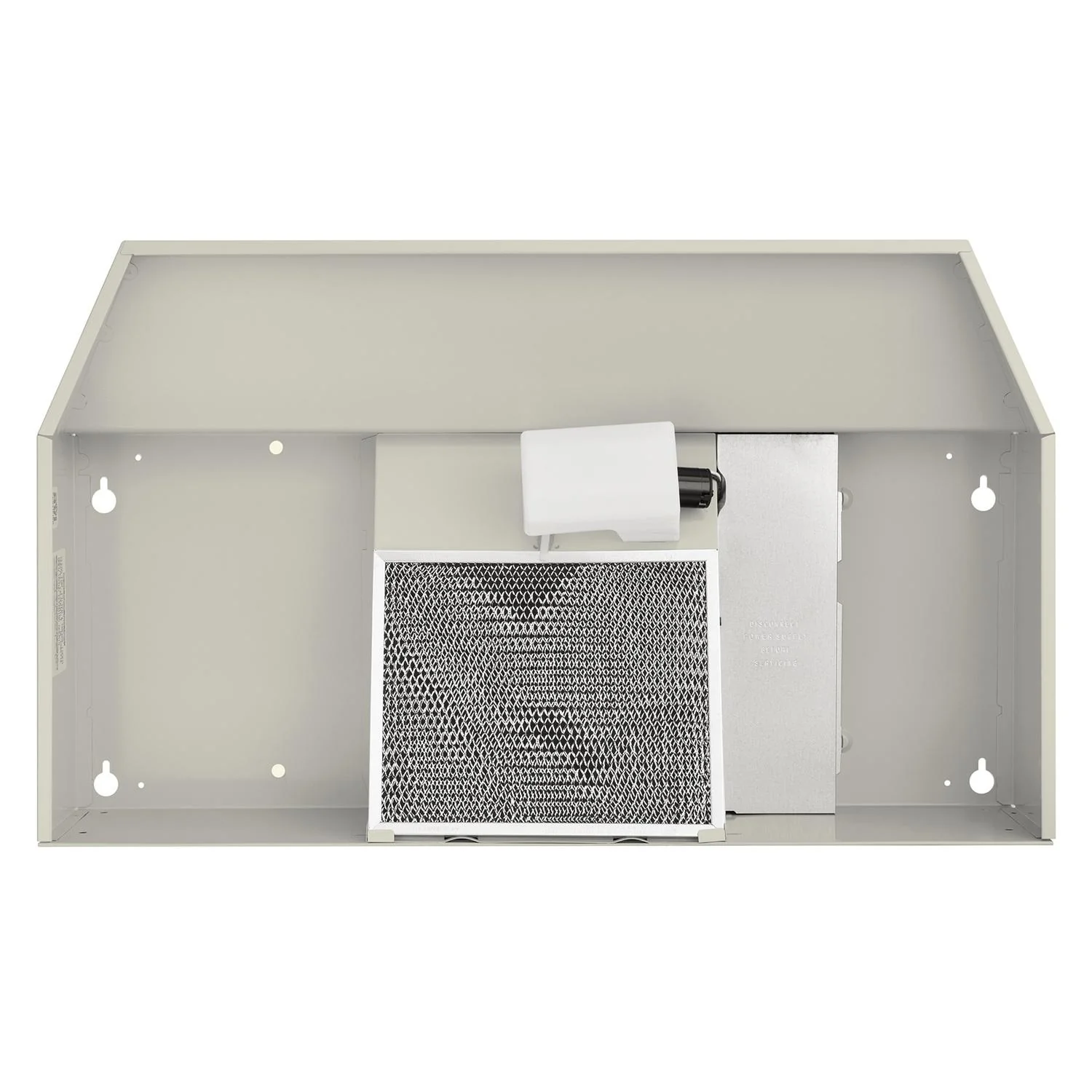 Broan® 30-Inch Ductless Under-Cabinet Range Hood, Bisque - Image 4