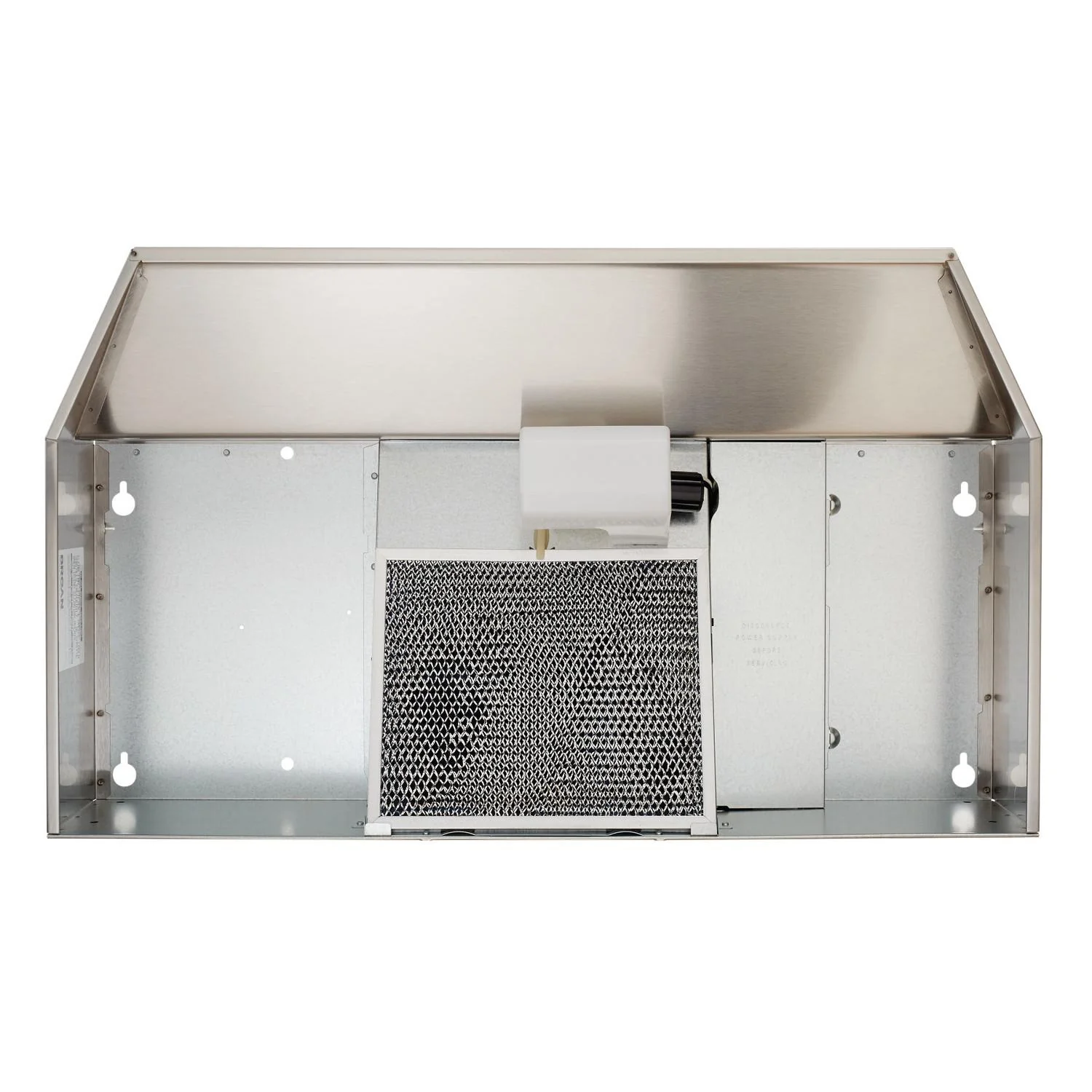 413604 Broan® 36-Inch Ductless Under-Cabinet Range Hood, Stainless Steel - Image 4