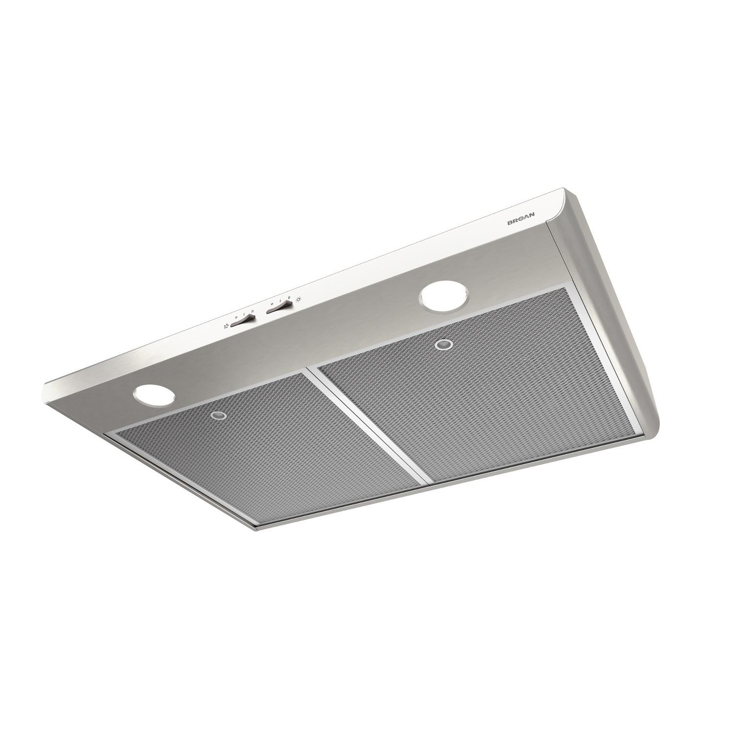 BKSH130SS Broan 30-Inch 300 Max Blower CFM 5.0 Sones Stainless Steel Range Hood - Image 5