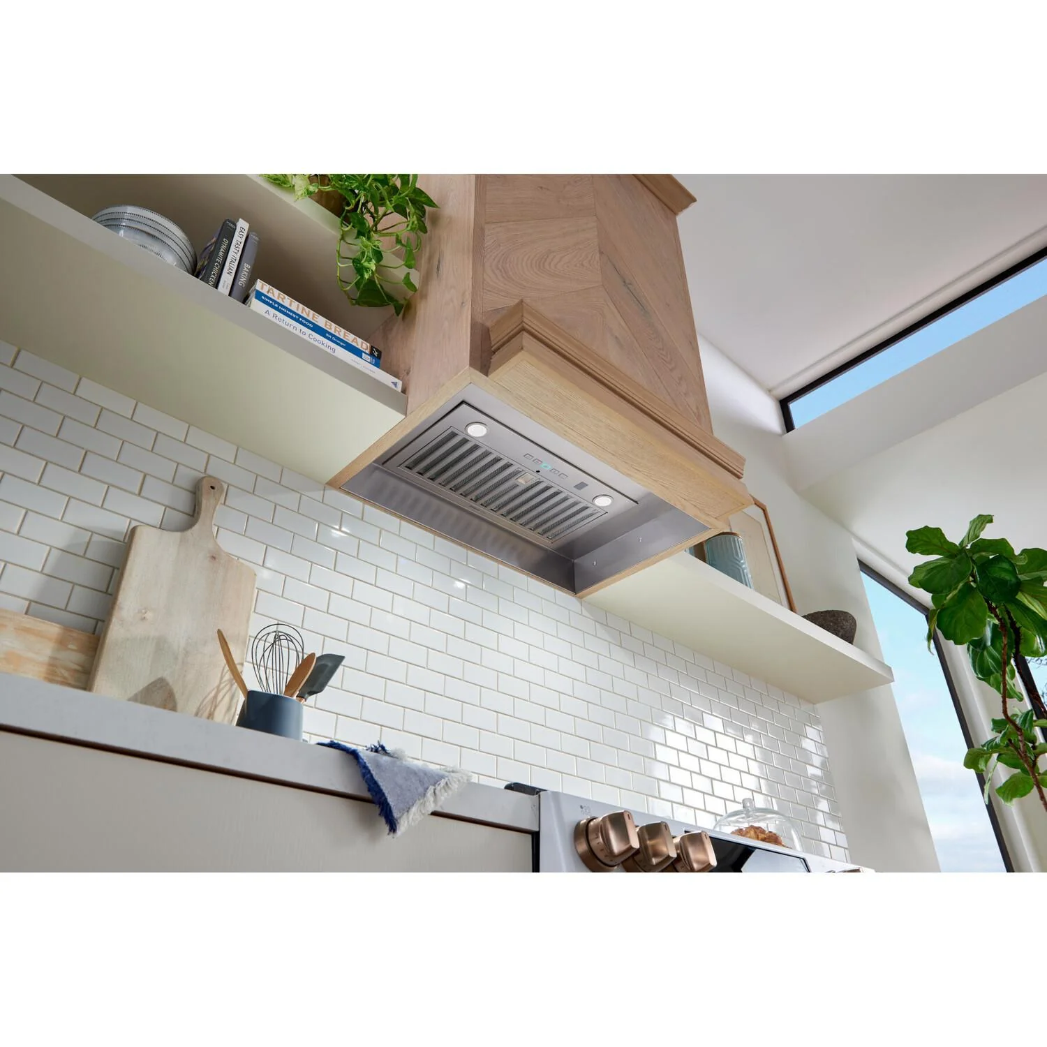 PM600SSV Broan-NuTone Elite® 21-Inch Range Hood Power Pack Insert, w/ SmartSense® Auto Operation & Voice Control, Stainless Steel - Image 3
