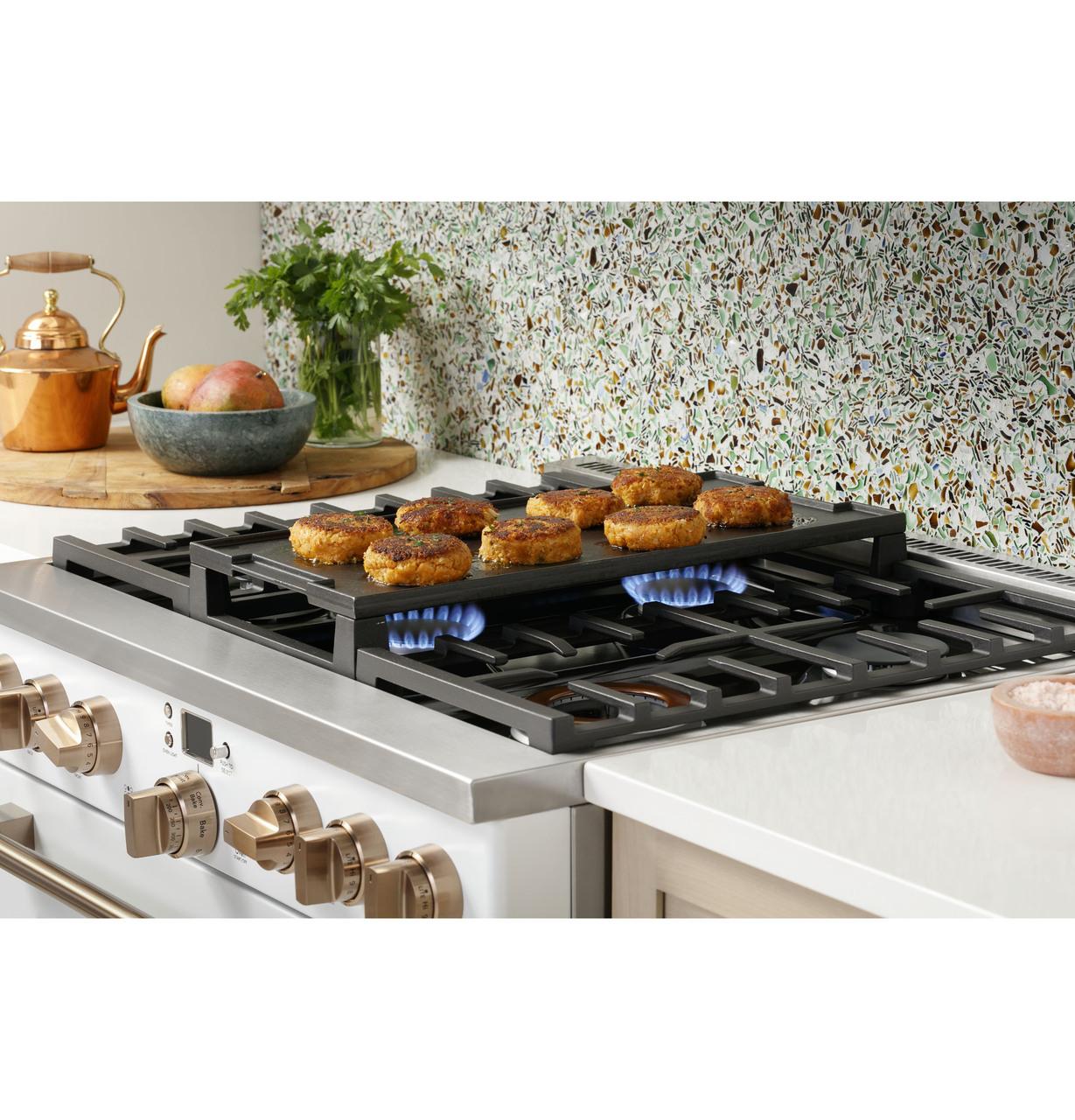 Cafe C2Y366P2TS1 CAF(EBACK)™ 36" Smart Dual-Fuel Commercial-Style Range with 6 Burners (Natural Gas) - Image 12