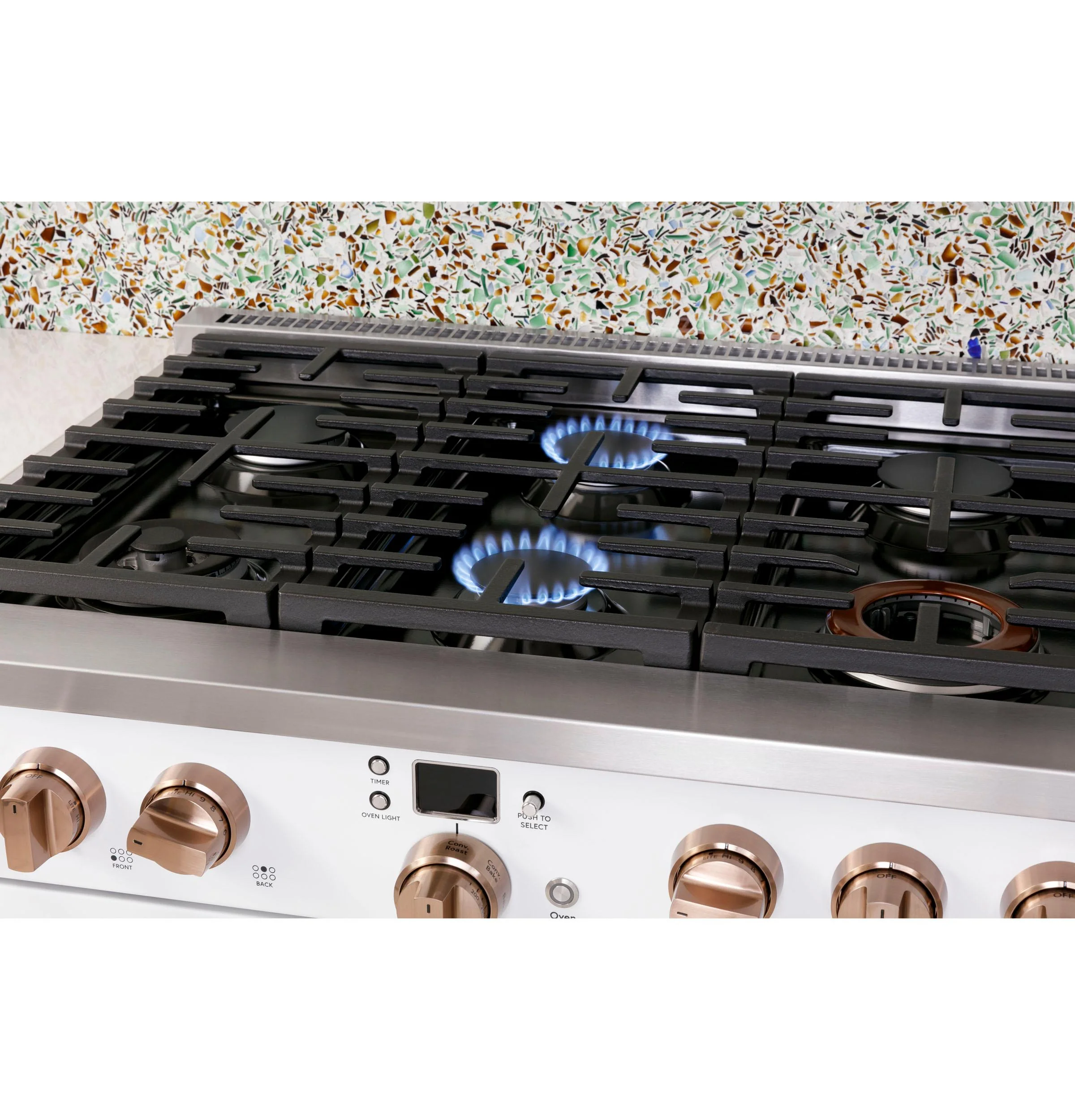 Cafe C2Y366P5TG2 Caf(eback)™ 36" Smart Dual-Fuel Commercial-Style Range with 6 Burners (Natural Gas) - Image 15