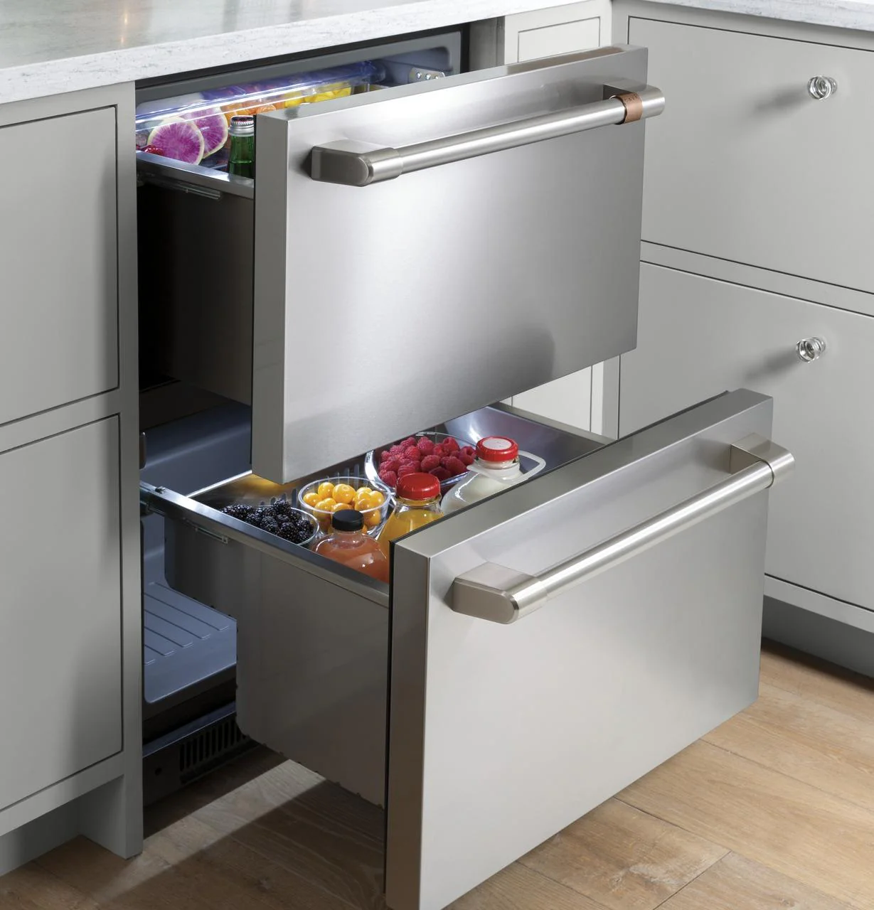 Cafe CDE06RP2NS1 CAF(EBACK)™ 5.7 Cu. Ft. Built-In Dual-Drawer Refrigerator - Image 17