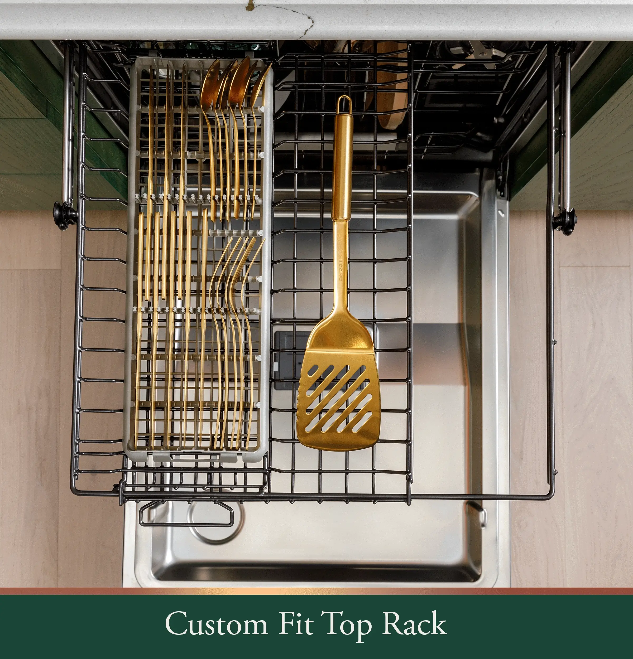 Cafe CDT828P2VS1 CAF(EBACK)™ CustomFit ENERGY STAR Stainless Interior Dishwasher with Ultra Wash & Dry, 42 dBA - Image 7