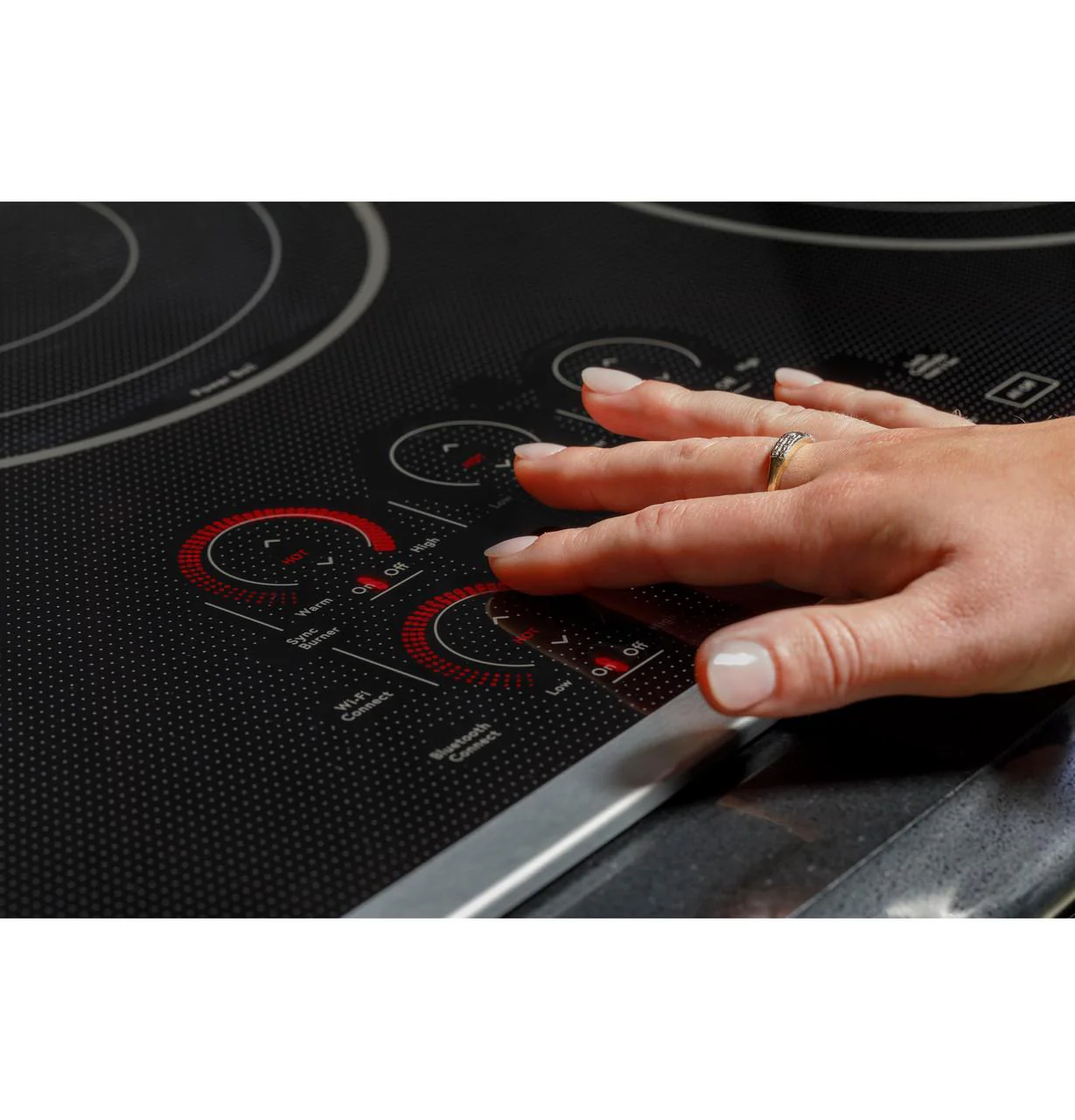 Cafe CEP90302TSS CAF(EBACK)™ 30" Touch-Control Electric Cooktop - Image 8