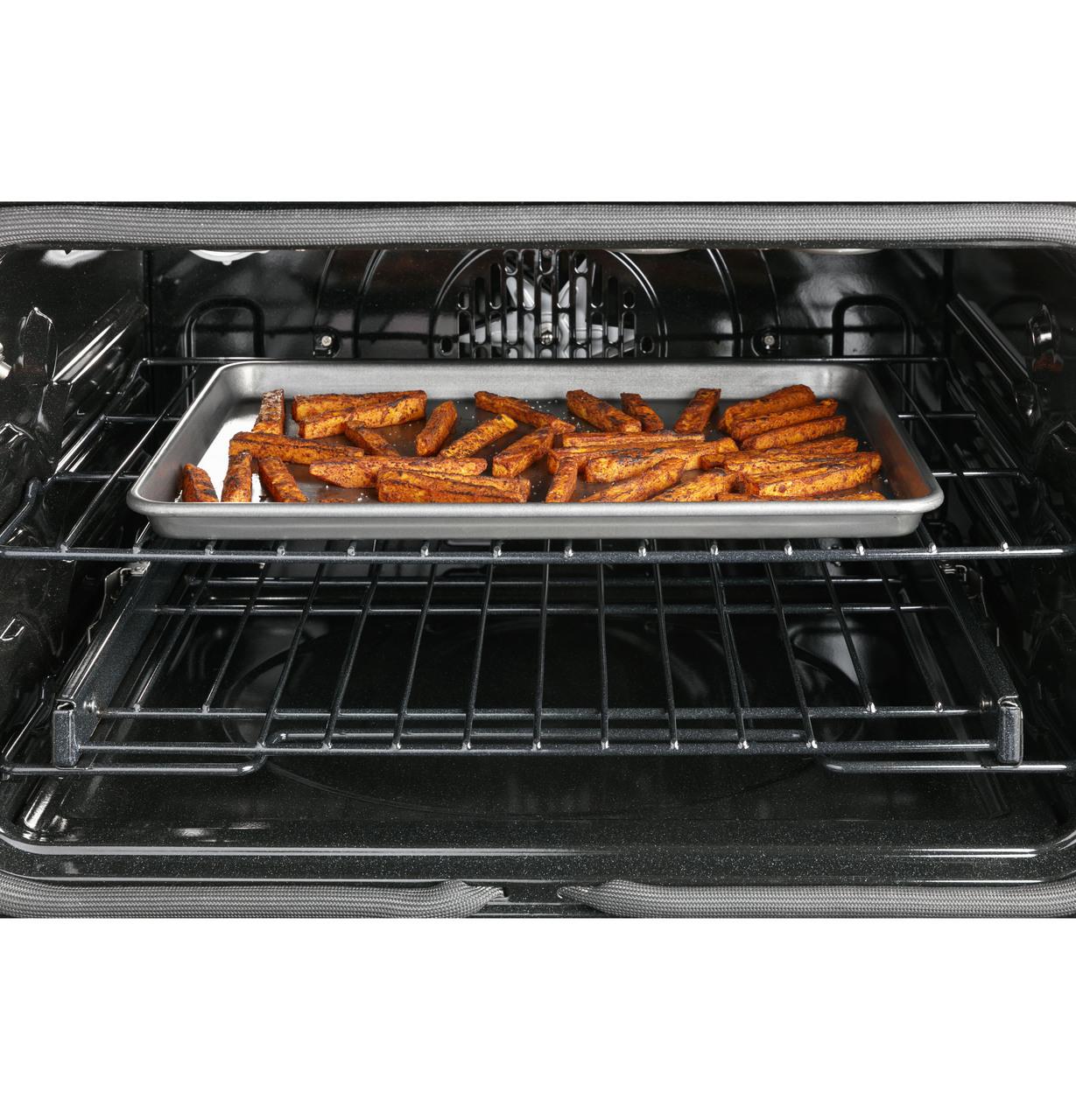 Cafe CES750P4MW2 CAF(EBACK)™ 30" Smart Slide-In, Front-Control, Radiant and Convection Double-Oven Range - Image 10